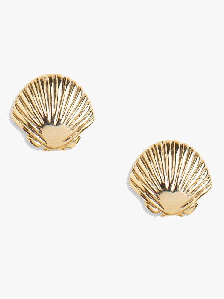 Neely Phelan Shell Stud Earring - Saint Bernard