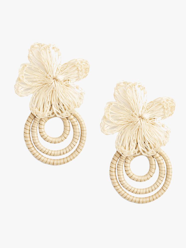 Neely Phelan Magnolia Triple Hoop Earring - Saint Bernard