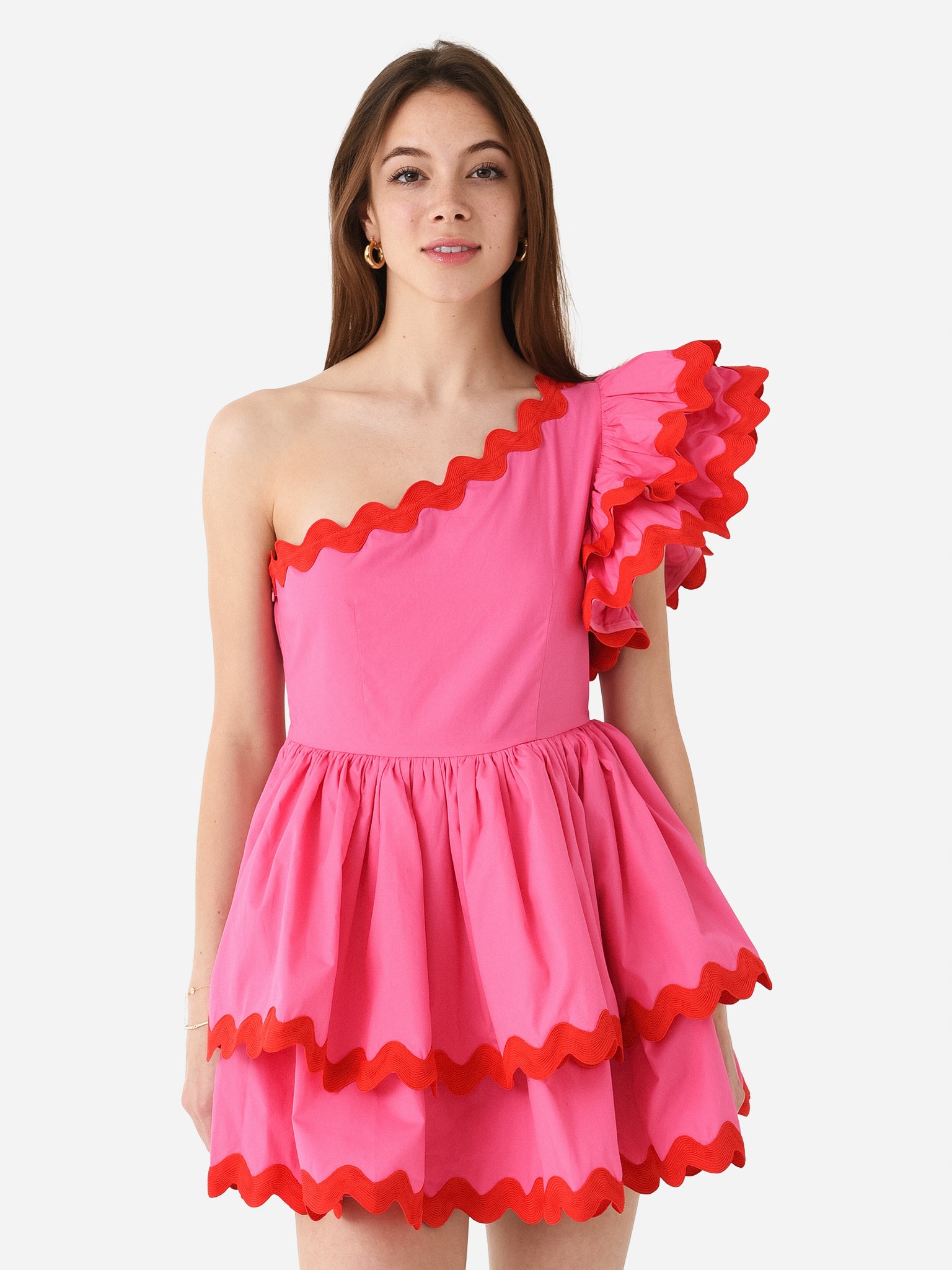 celia b red dress Selene Red Short Dress  CELIA B US