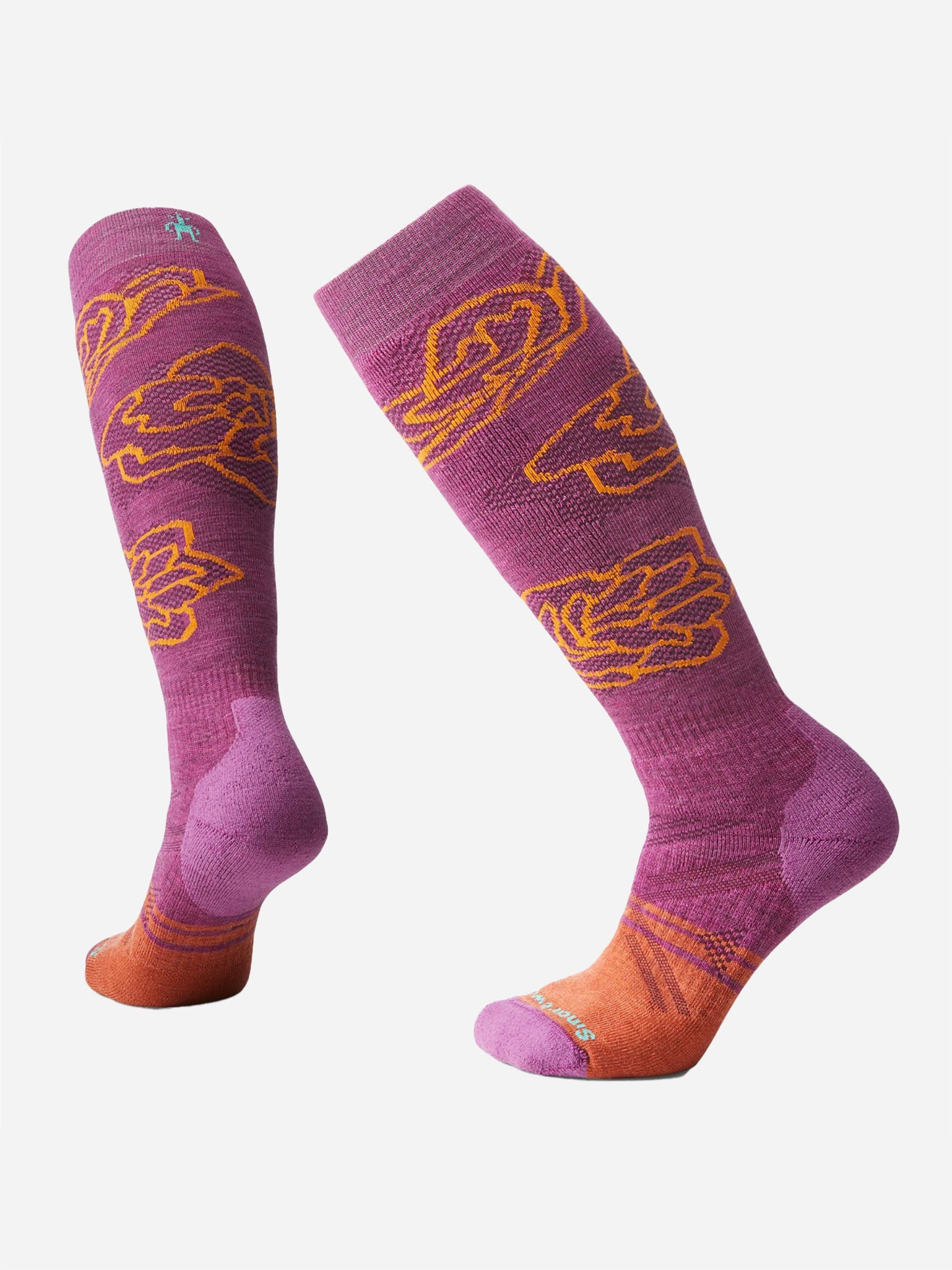 Smartwool Women's Ski Full Cushion Pattern OTC Socks - Saint Bernard