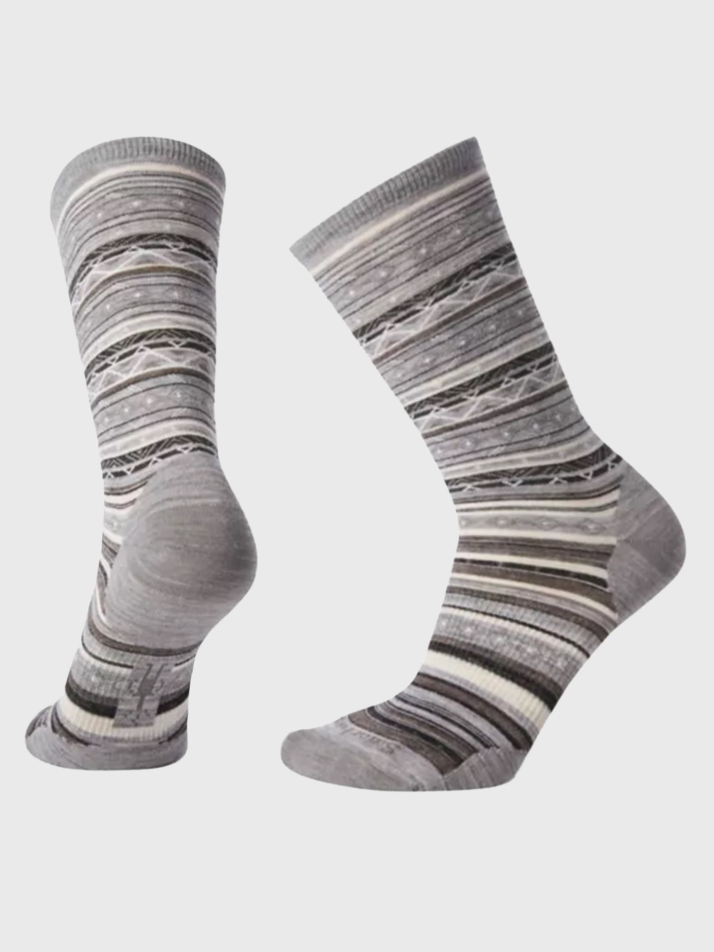 Smartwool Women's Ethno Graphic Crew Sock - Saint Bernard