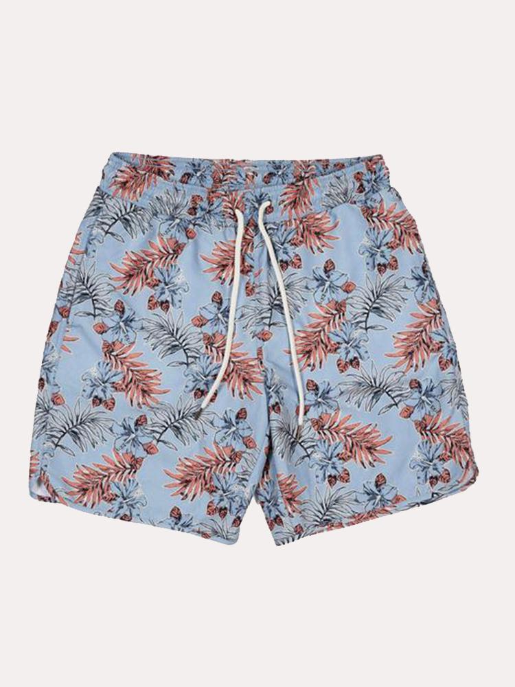 Grayers Blue Tropic Swim Trunk 6 Inch Inseam - Saint Bernard