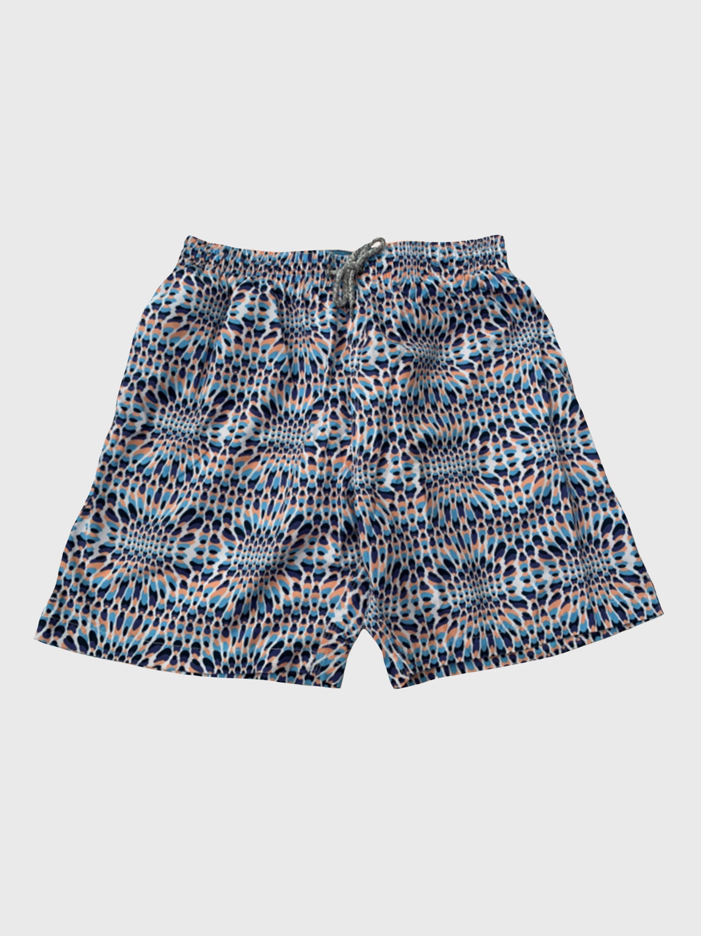 Michaels Swimwear Men's Abstract Geo Print Swim Trunk - Saint Bernard