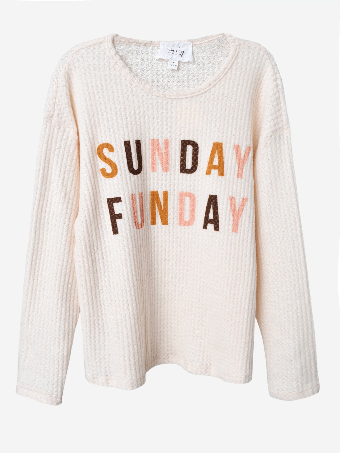 Sadie & Sage Girls' Sunday Funday Graphic Tee - Saint Bernard