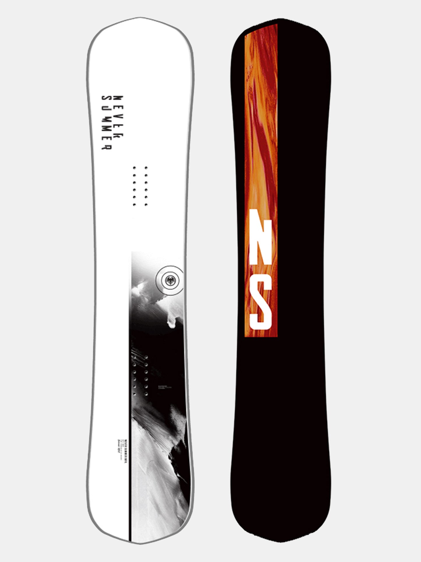 Never Summer Triple Camber Twin Snowboard - Saint Bernard