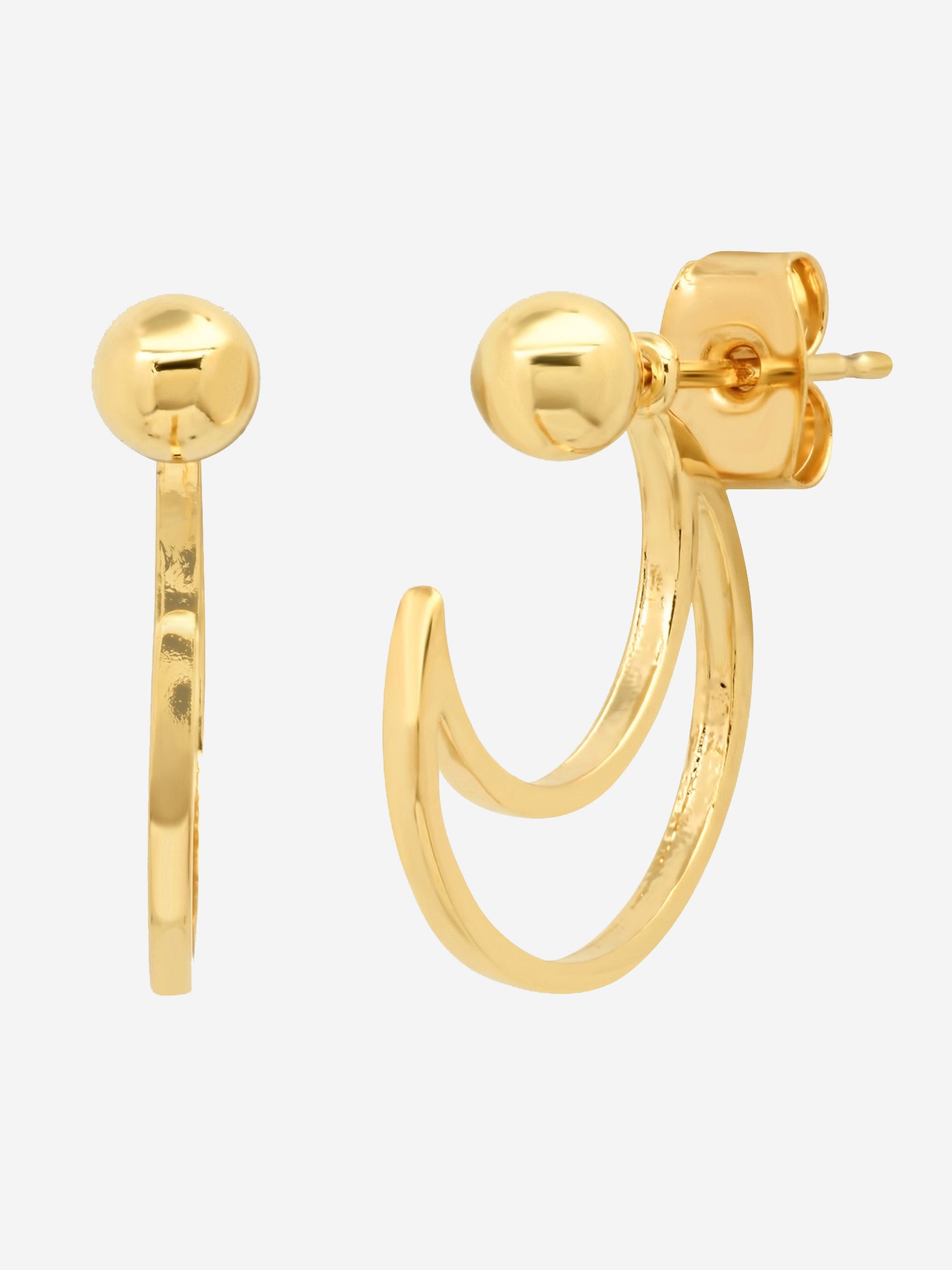 Tai Crescent Moon Ear Jacket - Saint Bernard