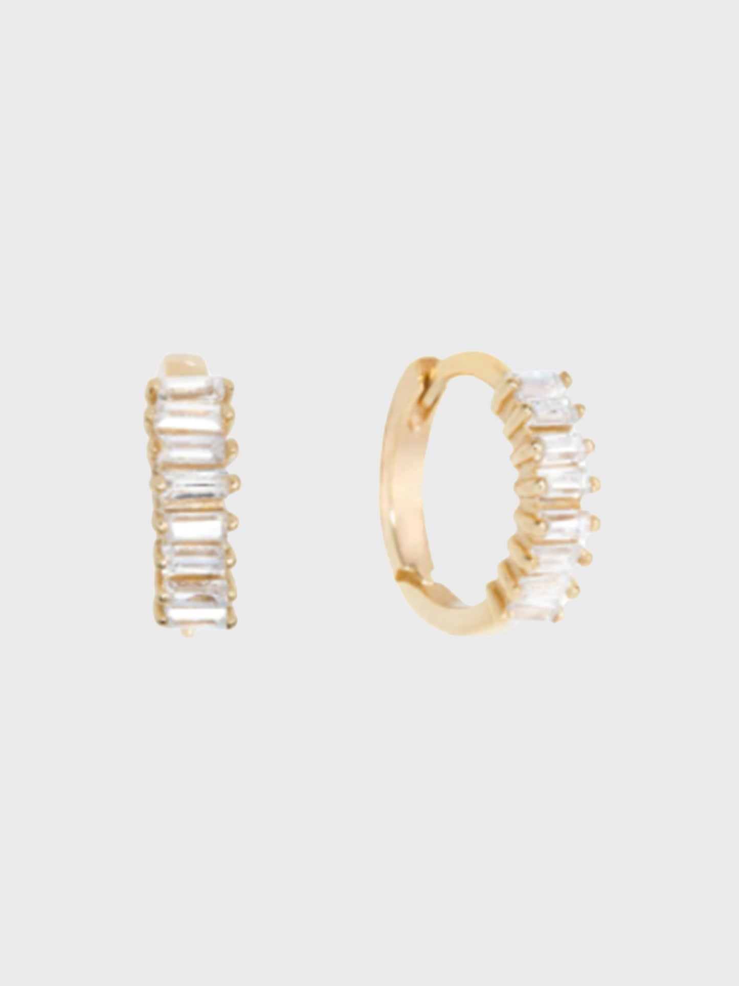 Shashi Teagan Huggie Earring - Saint Bernard