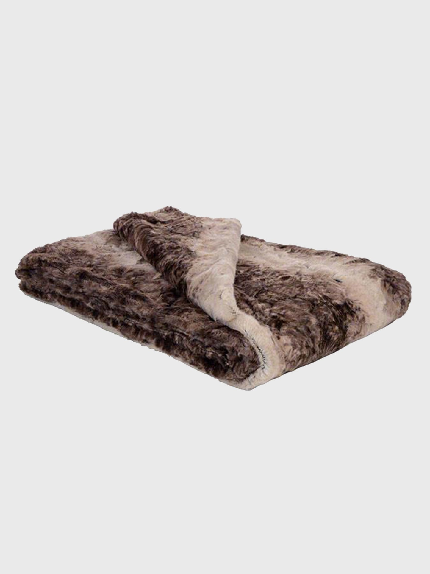 Pandemonium Millinery Luxury Faux Fur Fawn Blanket - Saint Bernard