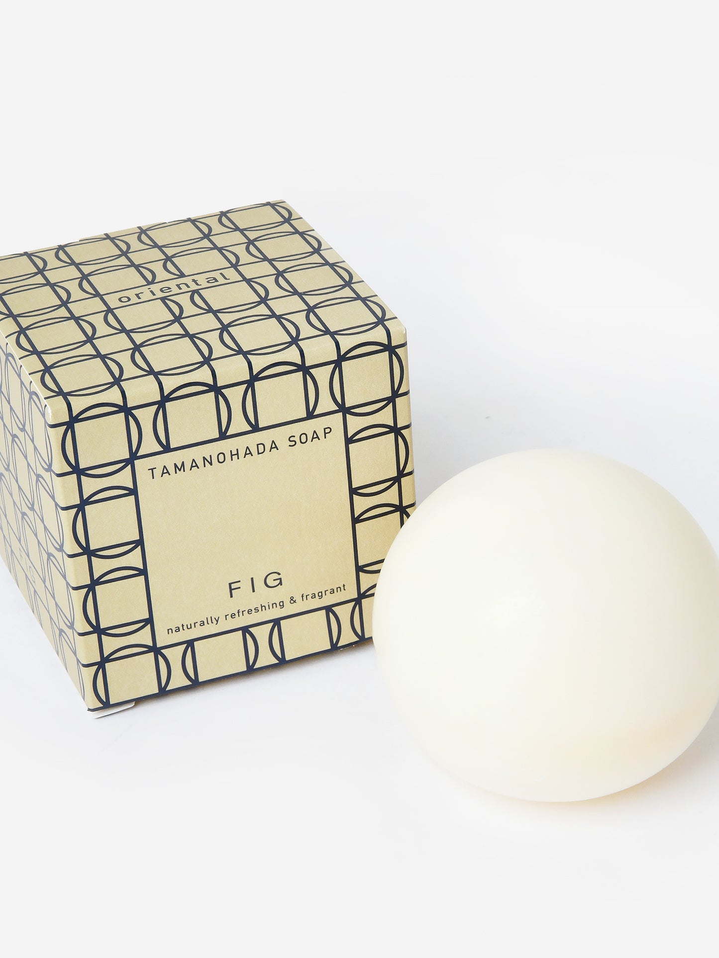 Tamanohada Round Soap - Saint Bernard