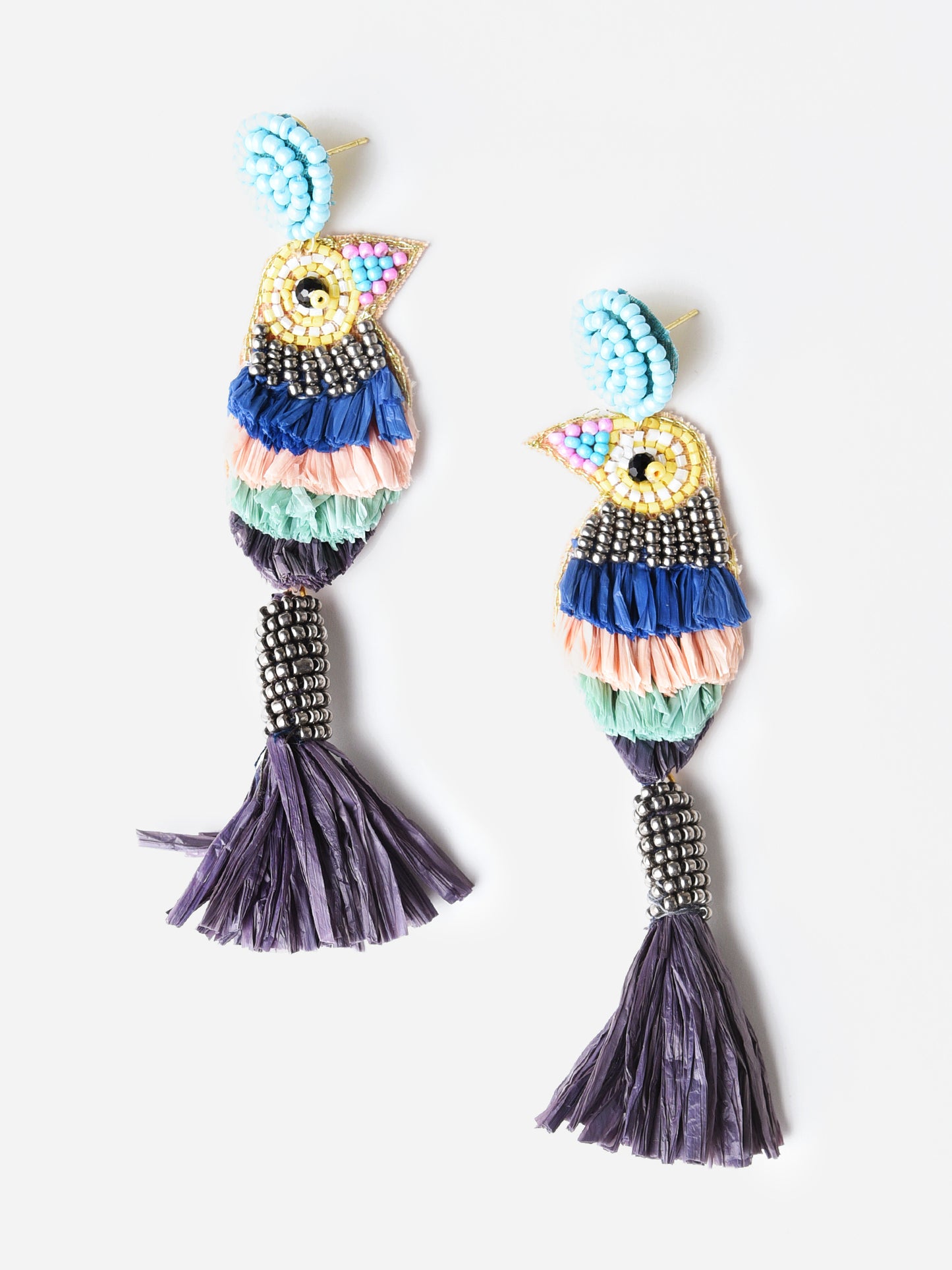 Oliphant Tropica Bird Earring - Saint Bernard