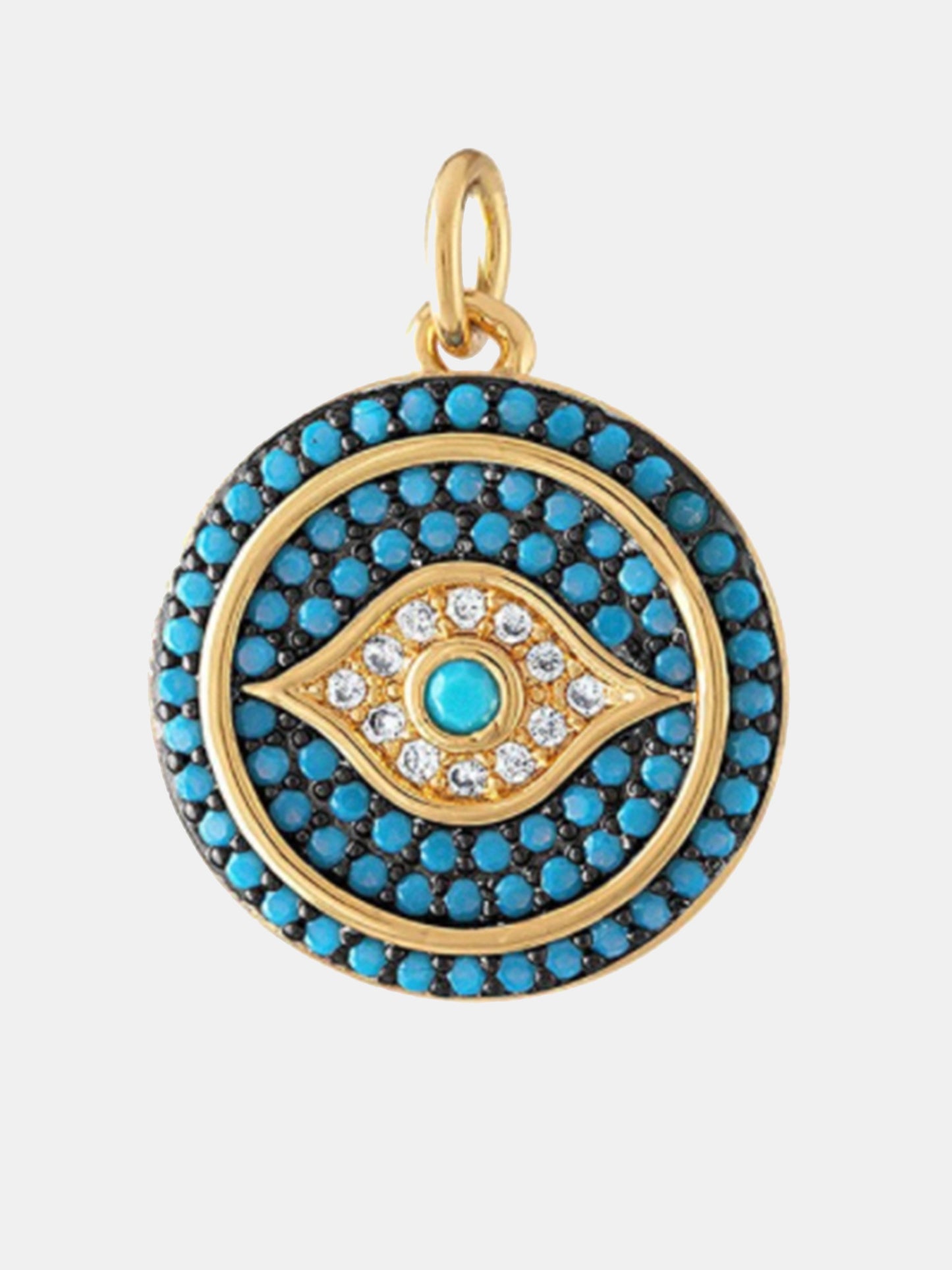 Alexa Leigh Turquoise Eyes On You Charm - Saint Bernard