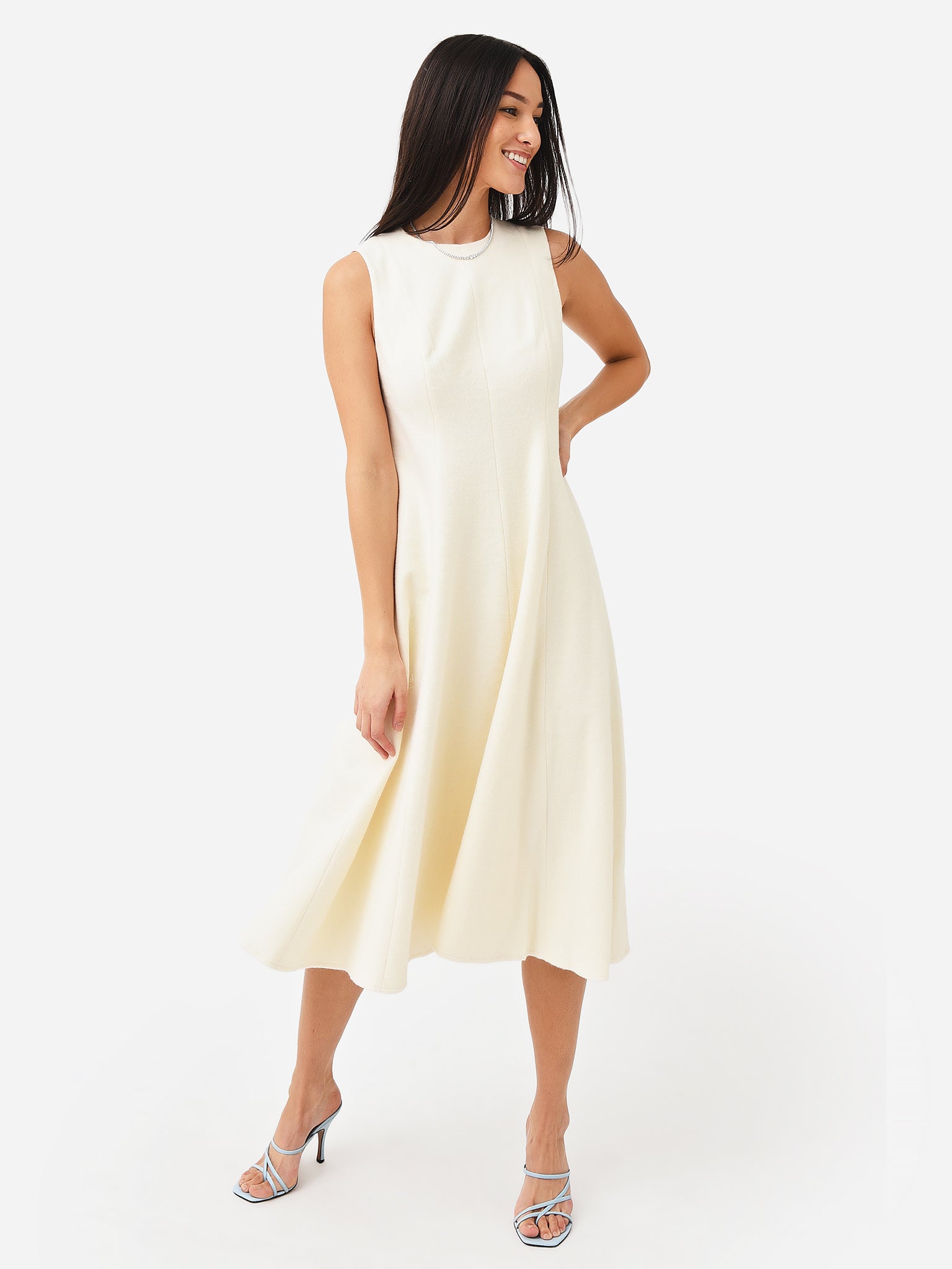 Vince Women's Paneled Crew Neck Dress – Saint Bernard