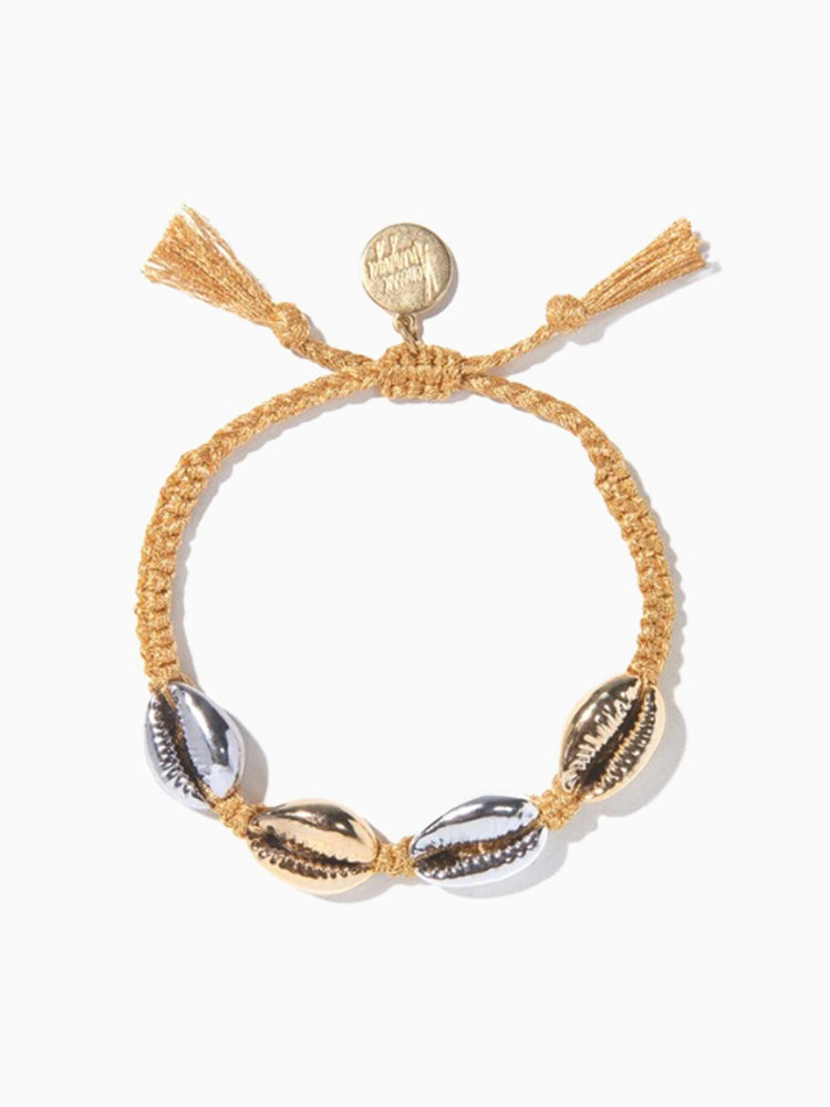 Venessa Arizaga Metallic Shell Bracelet - Saint Bernard