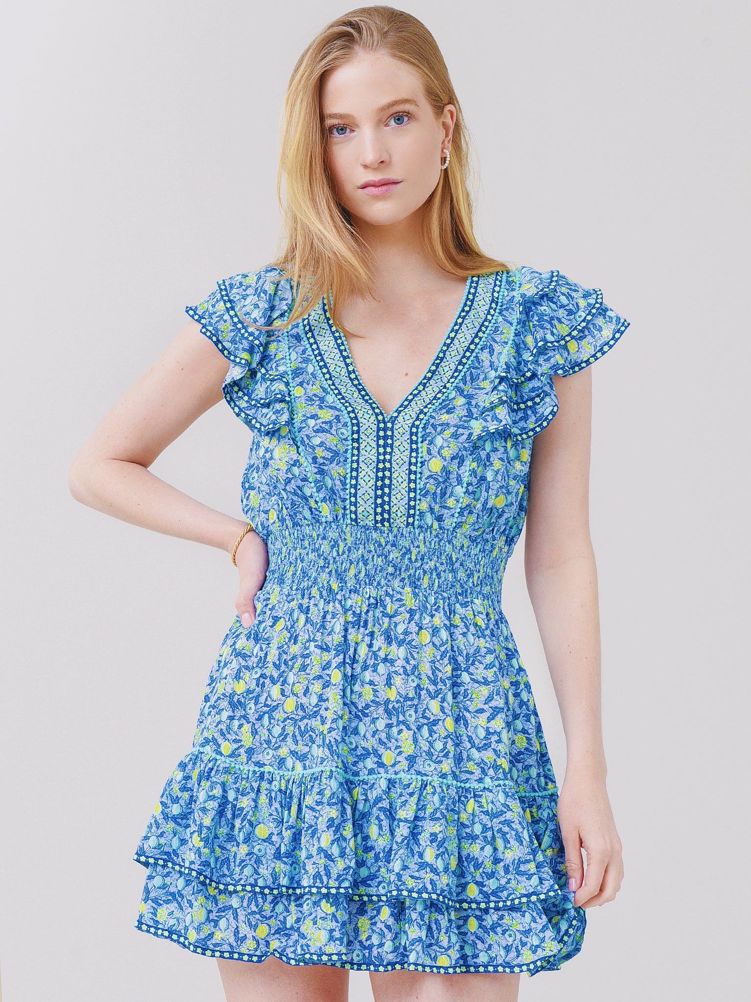 poupette st barth camila mini dress Poupette St Barth Women's Camila V Dress