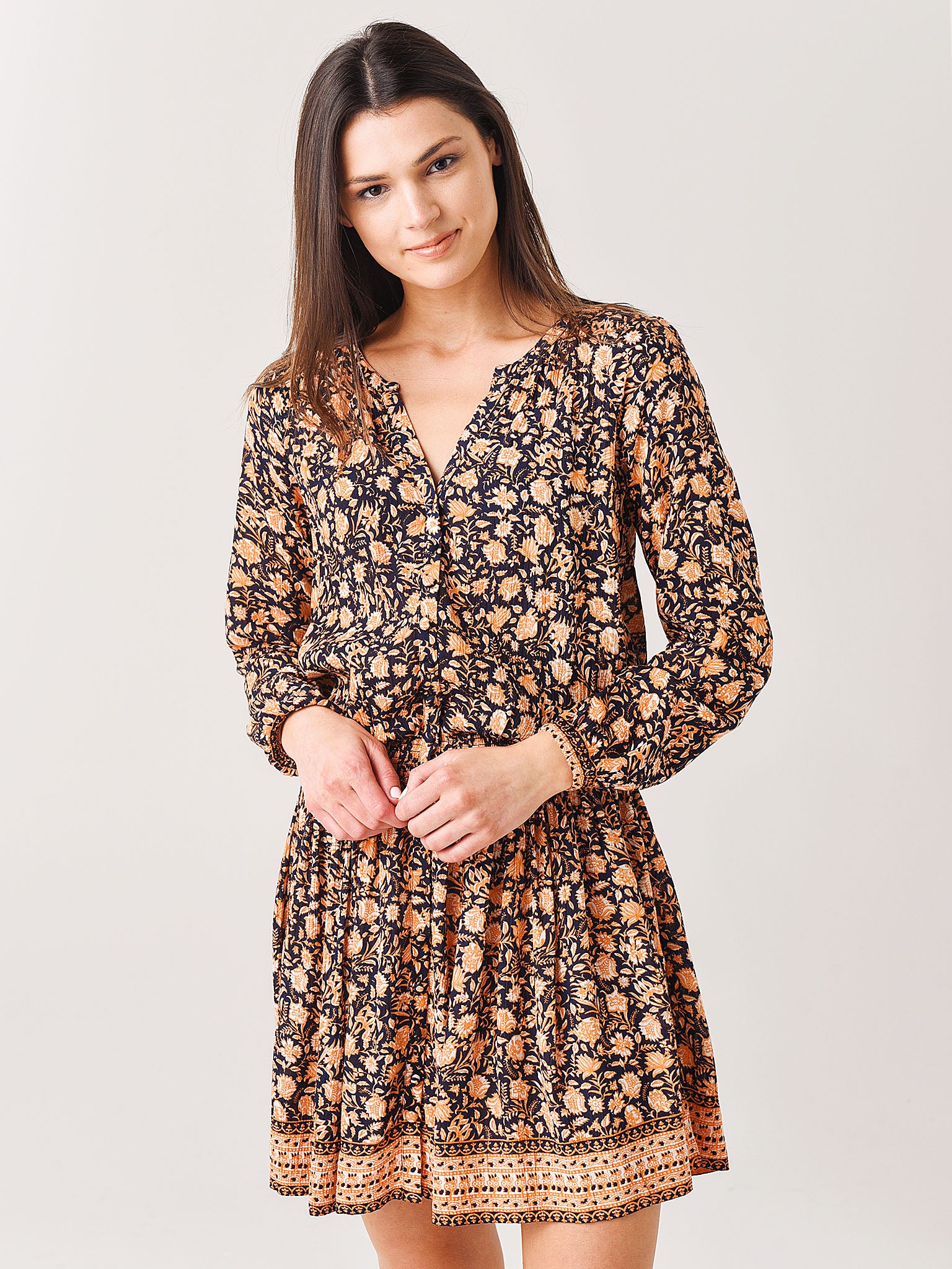 Faherty Brand Women's Reva Dress Saint Bernard Faherty Brand Women's Reva Dress Saint Bernard