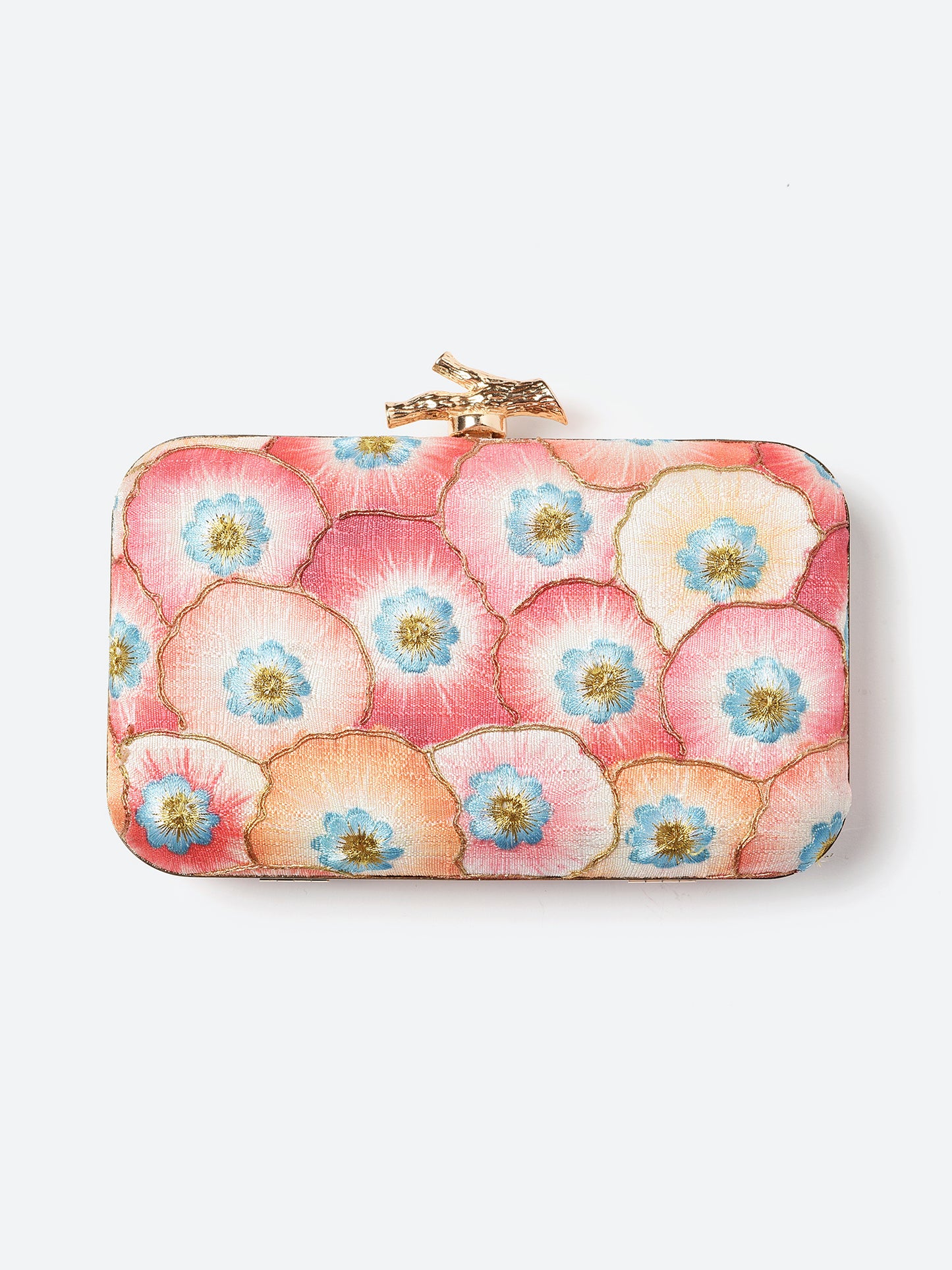 Samser Design WH Spring Pansies Clutch - Saint Bernard
