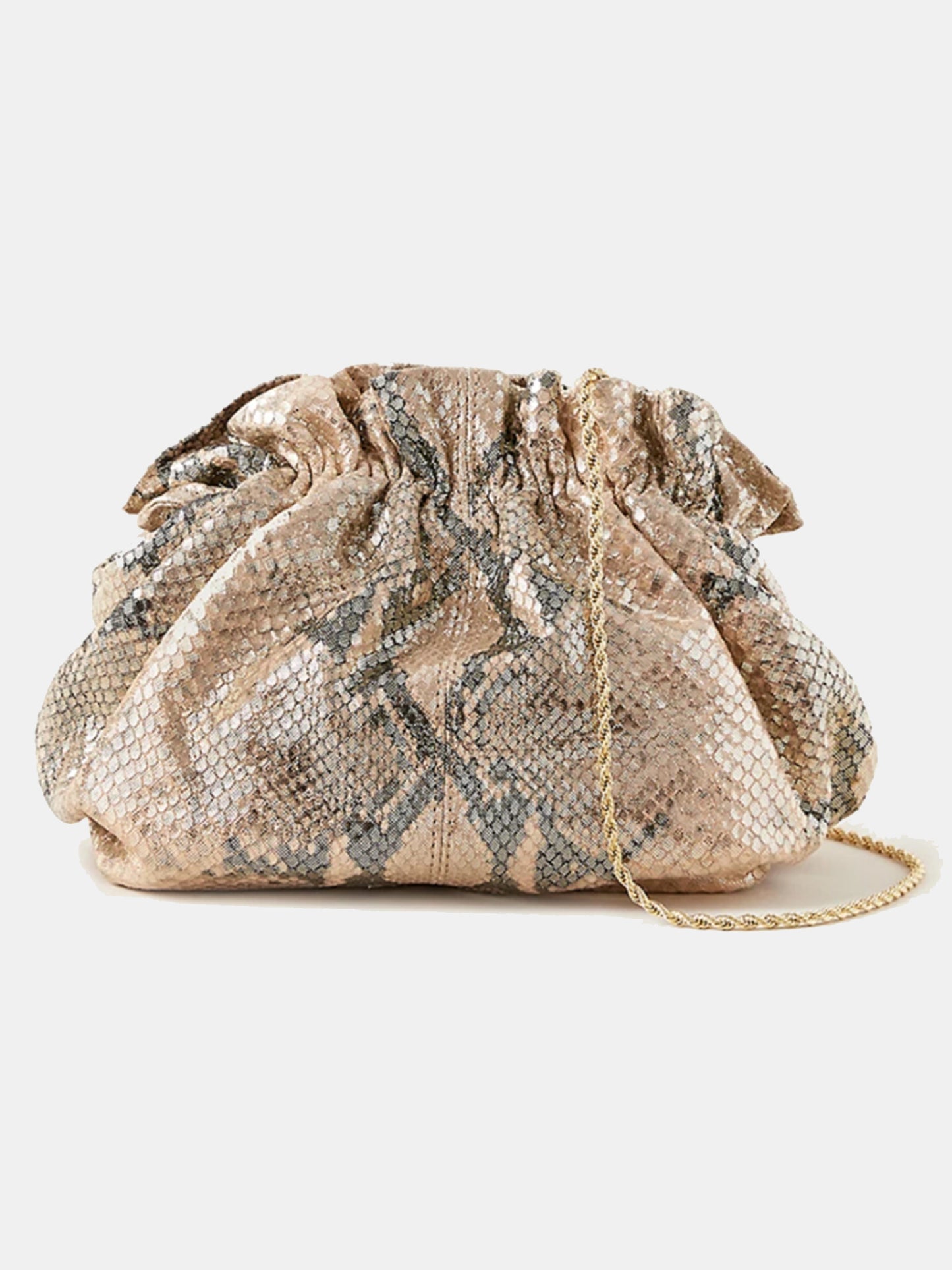 Loeffler Randall Willa Mini Cinch Clutch - Saint Bernard