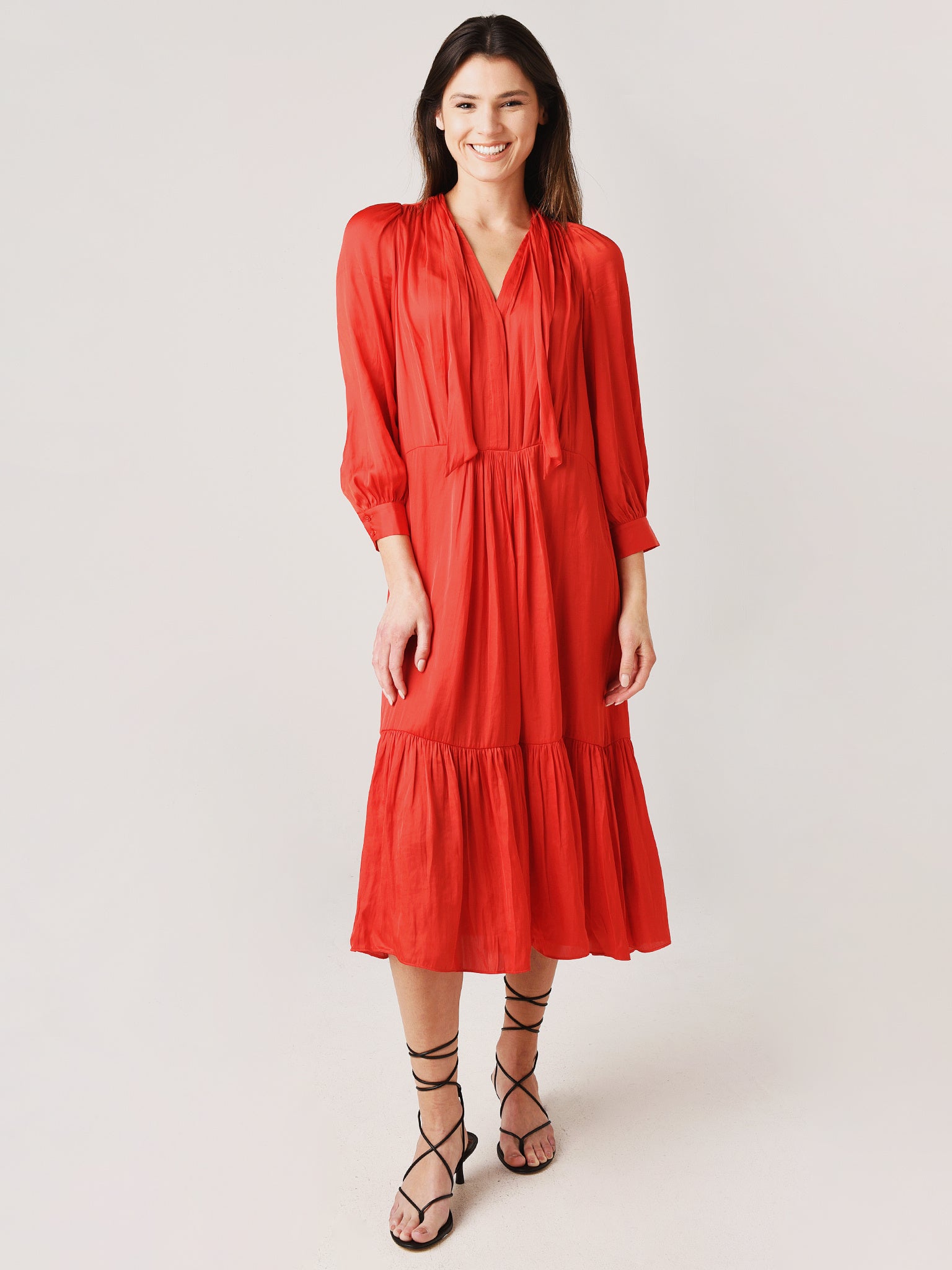 zadig and voltaire satin dress Rayonne Satin Dress for Women - Electric - Size: S