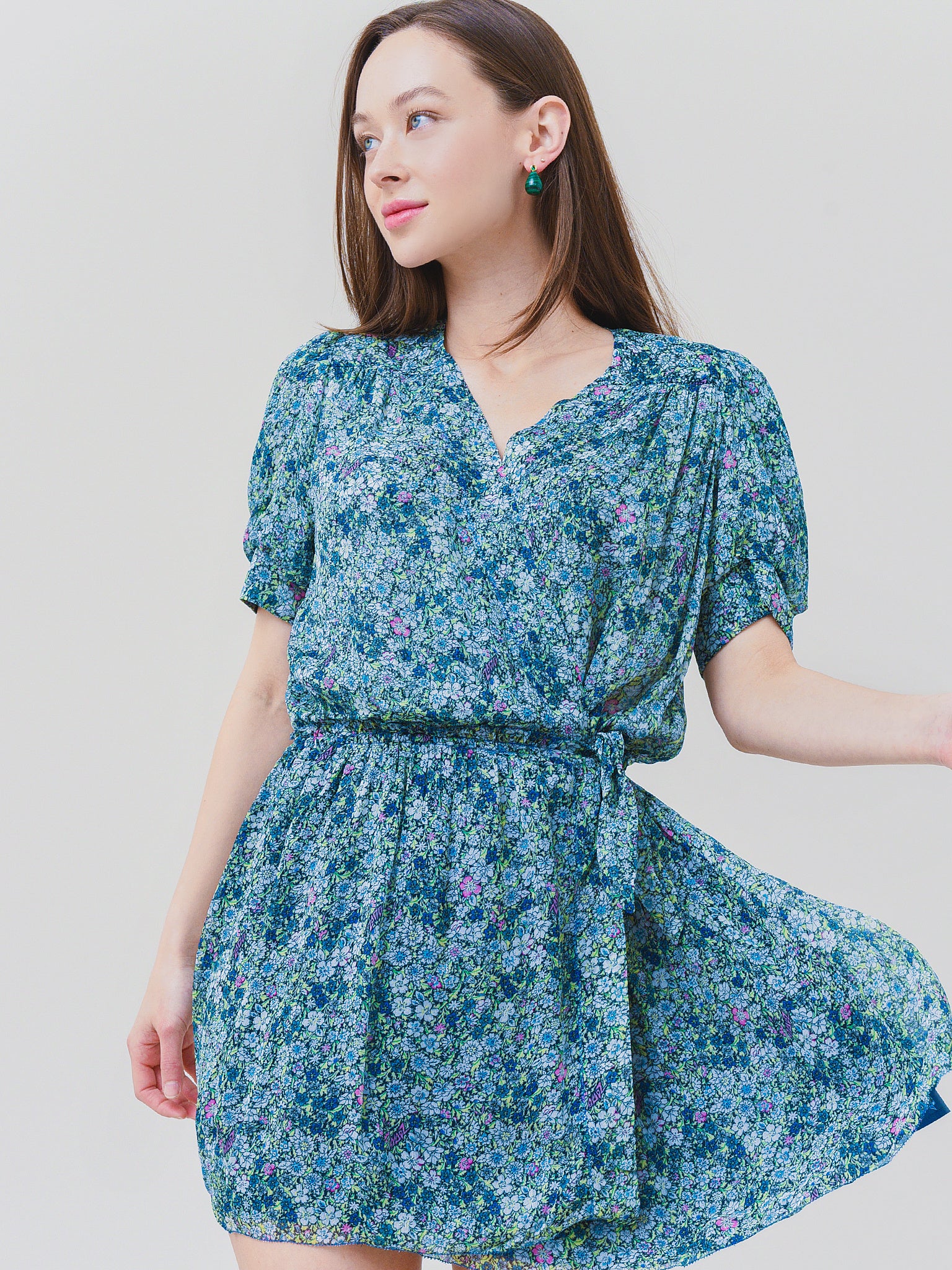 Zadig & Voltaire Women's Betty Mousseline Liberty Garden Dress Saint Bernard Zadig & Voltaire Women's Betty Mousseline Liberty Garden Dress Saint Bernard