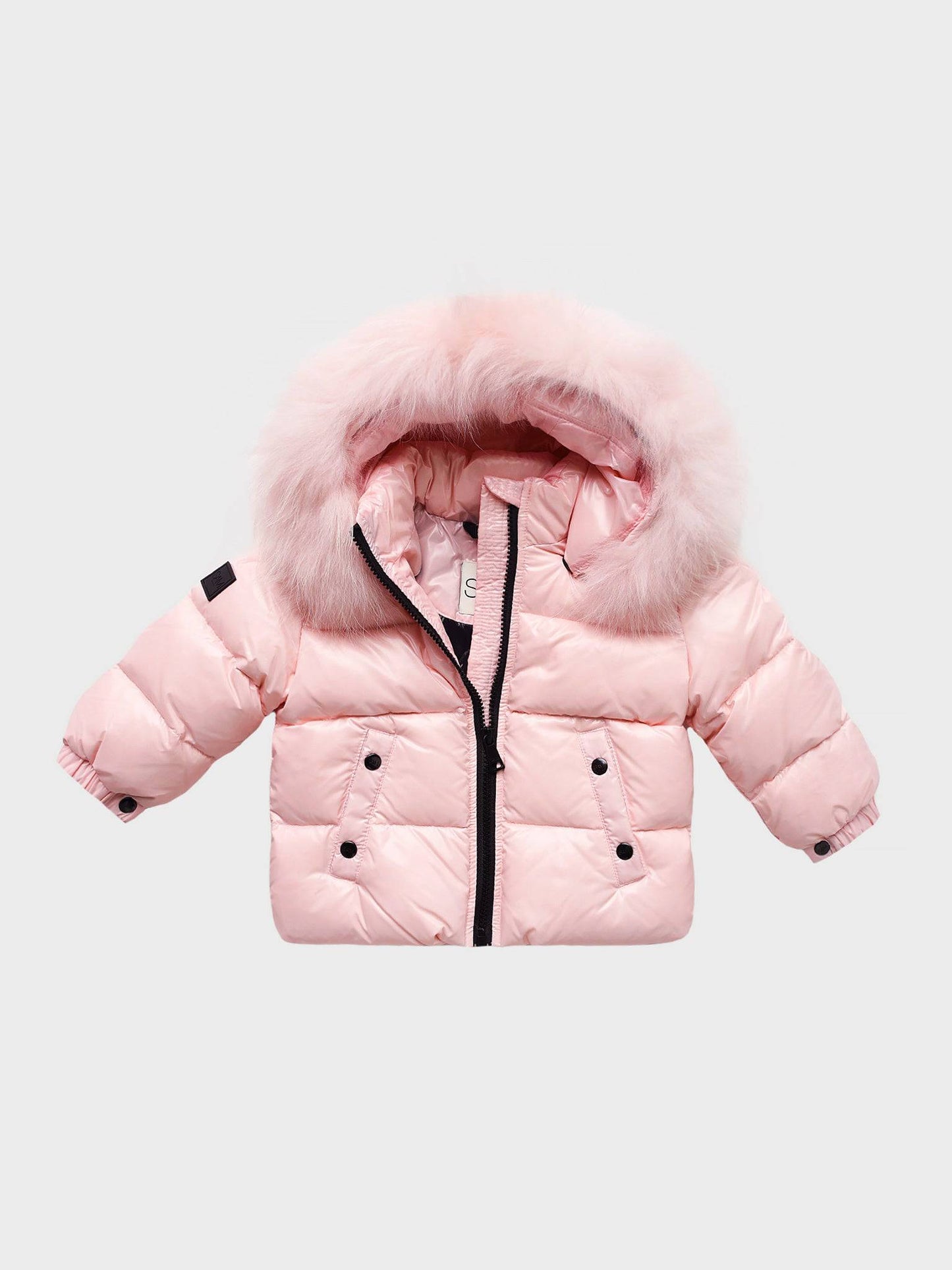 Sam Little Girls' Snowbunny Down Buble Jacket - Saint Bernard