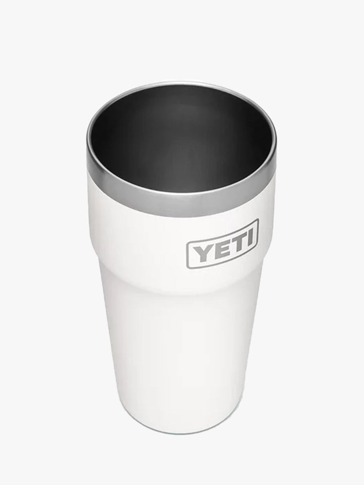 Yeti Coolers Rambler 16 oz Stackable Pint White - Saint Bernard