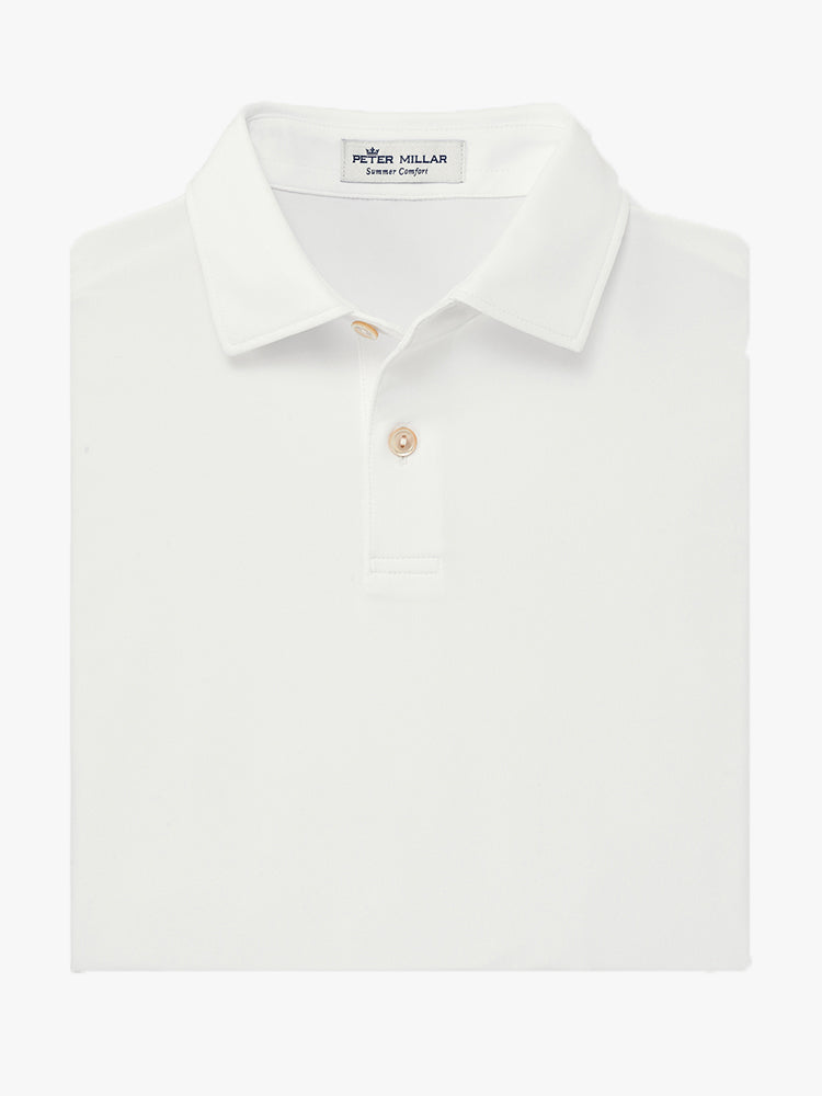 Peter Millar Youth Collection Boys' Solid Stretch Jersey Polo - Saint Bernard