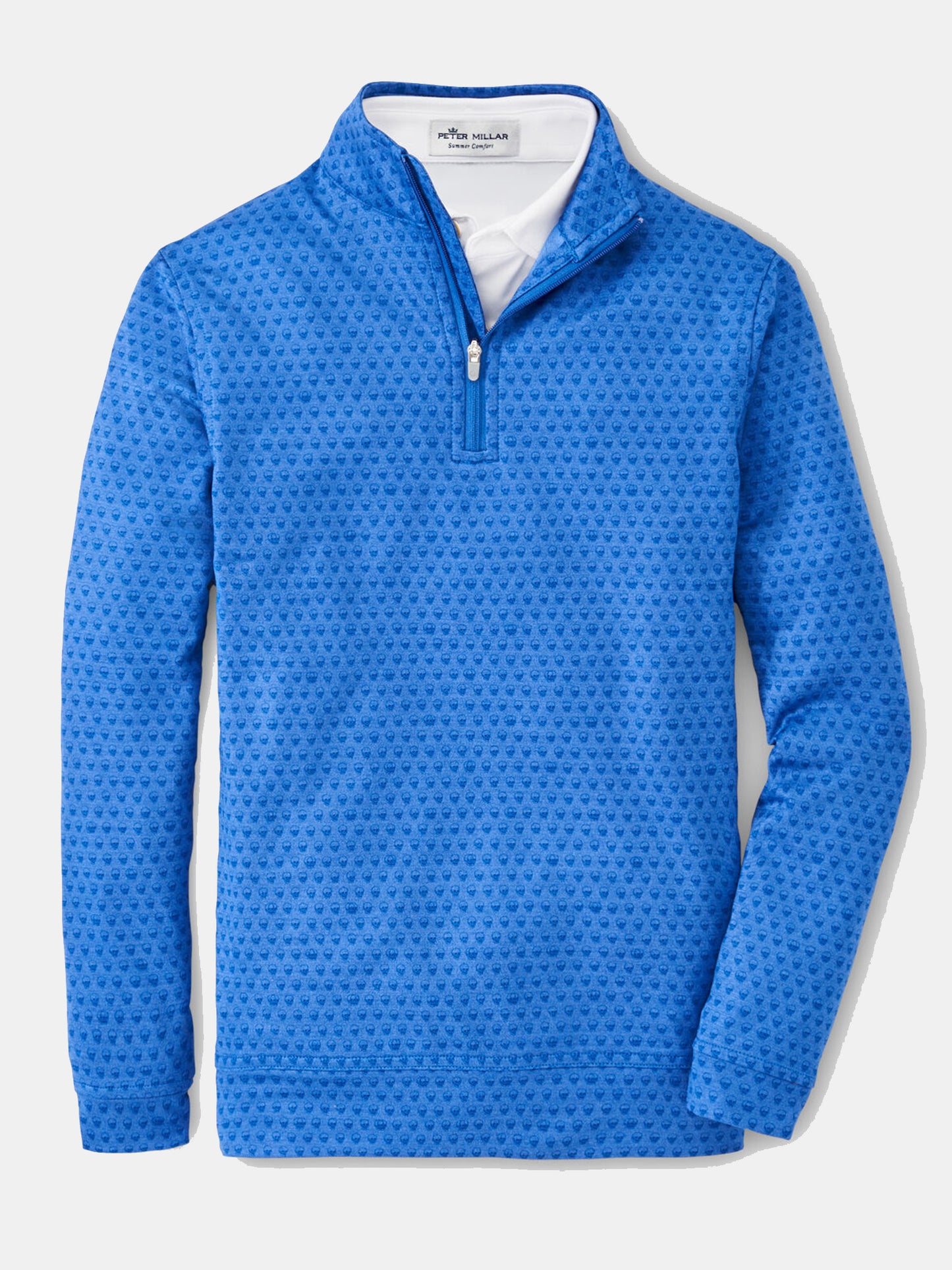 Peter Millar Collection Youth Skull Perth Performance Pullover - Saint Bernard