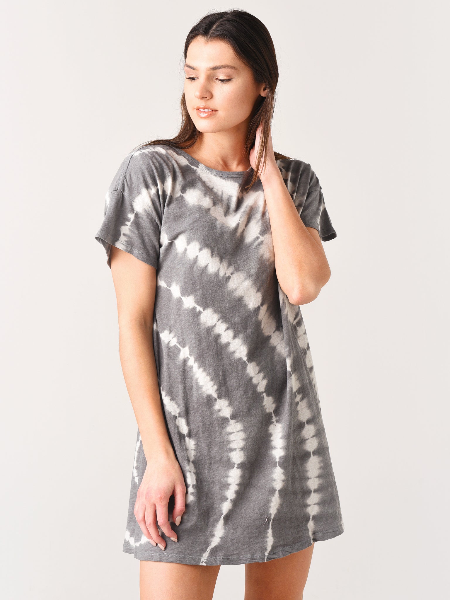 Z Supply Women's Launa Swirl Tie-Dye Dress Saint Bernard Z Supply Women's Launa Swirl Tie-Dye Dress Saint Bernard
