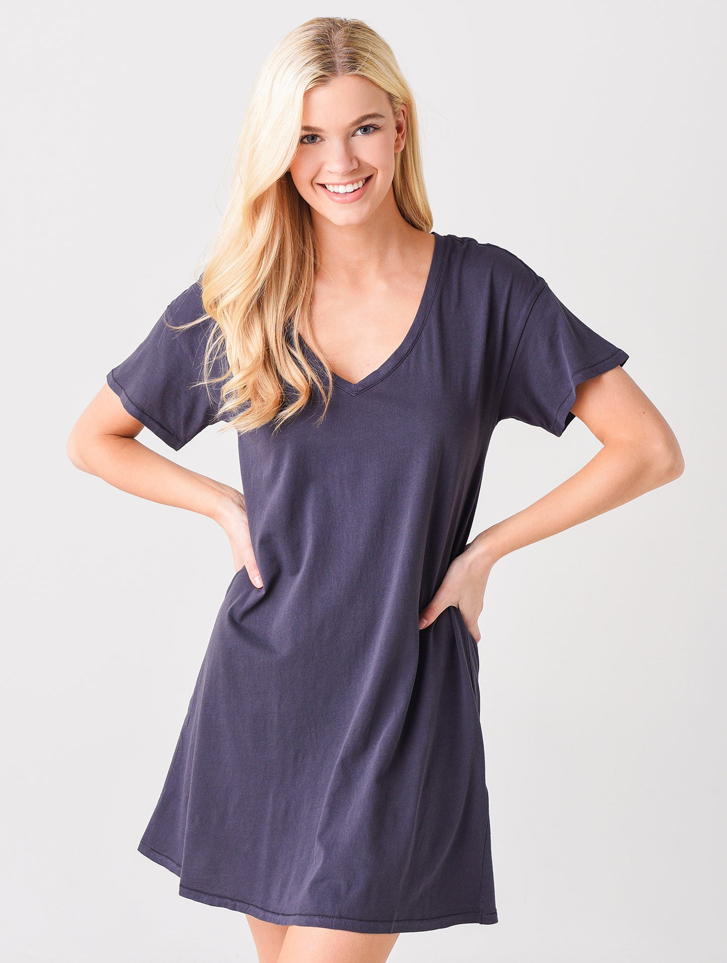 Z Supply Women's Birdie Organic Mini Dress - Saint Bernard