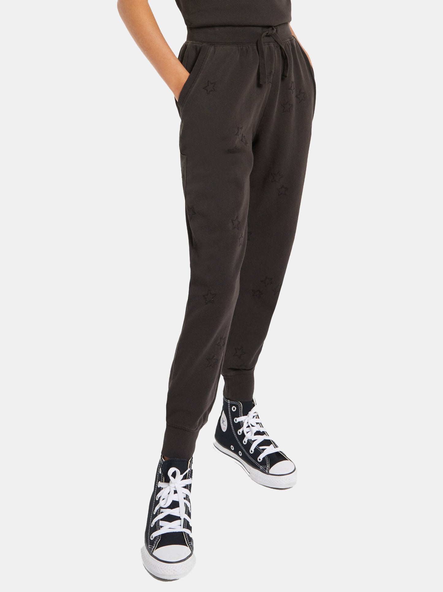 Z Supply Girls' Goldie Star Jogger - Saint Bernard