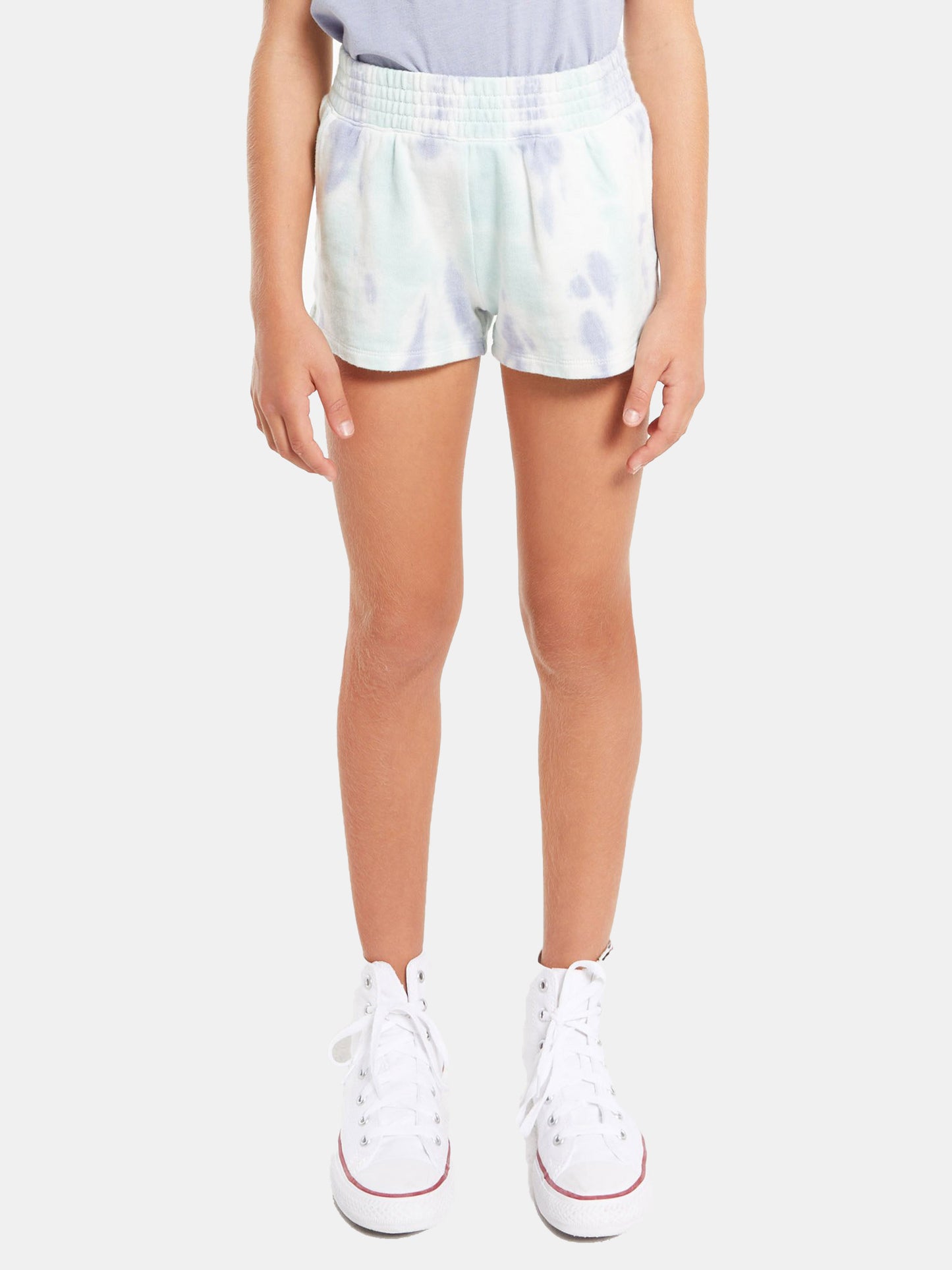 Z Supply Girls' Brixton Tie Dye Short - Saint Bernard