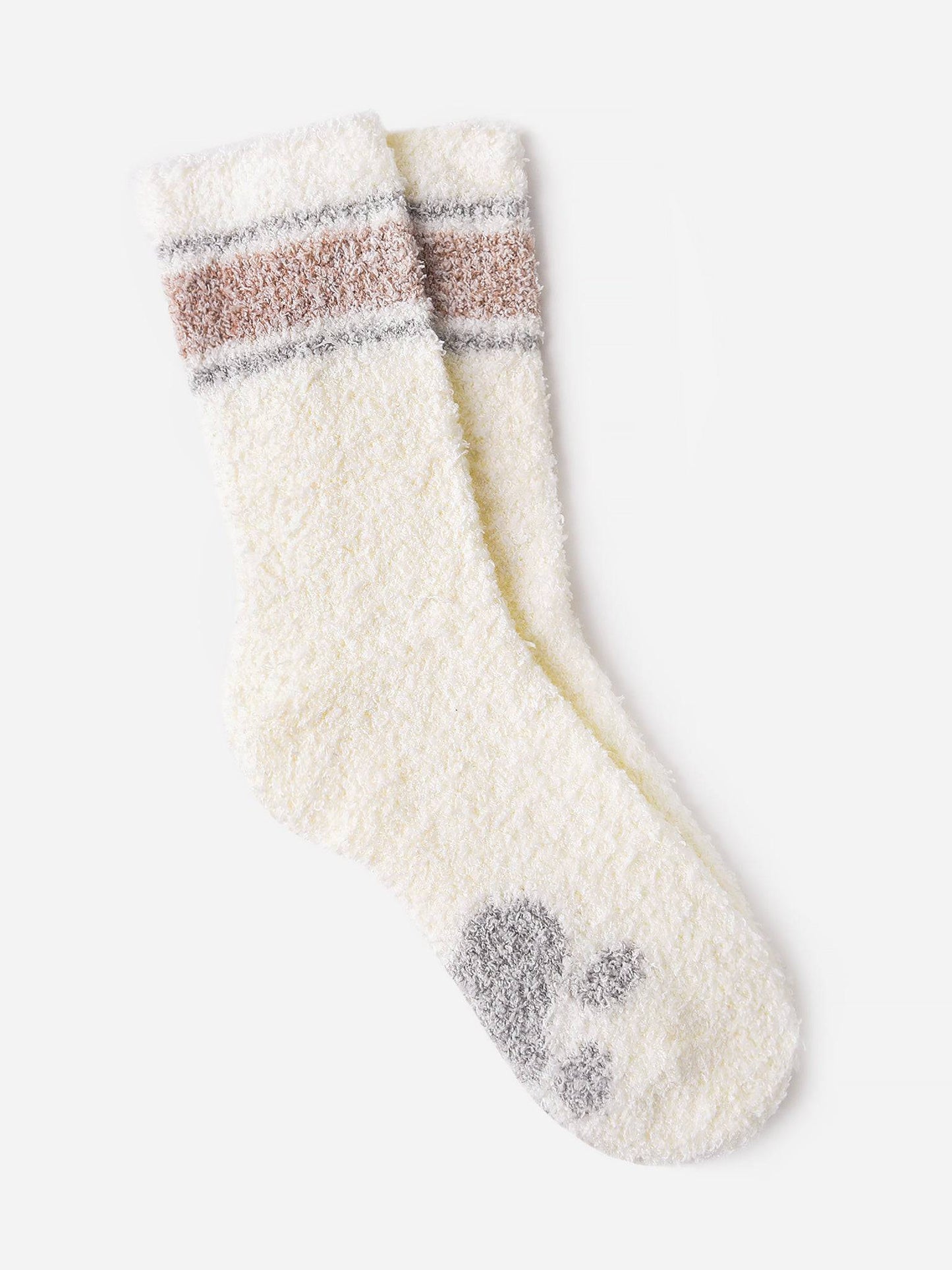 Z Supply Plush Paw Sock - Saint Bernard