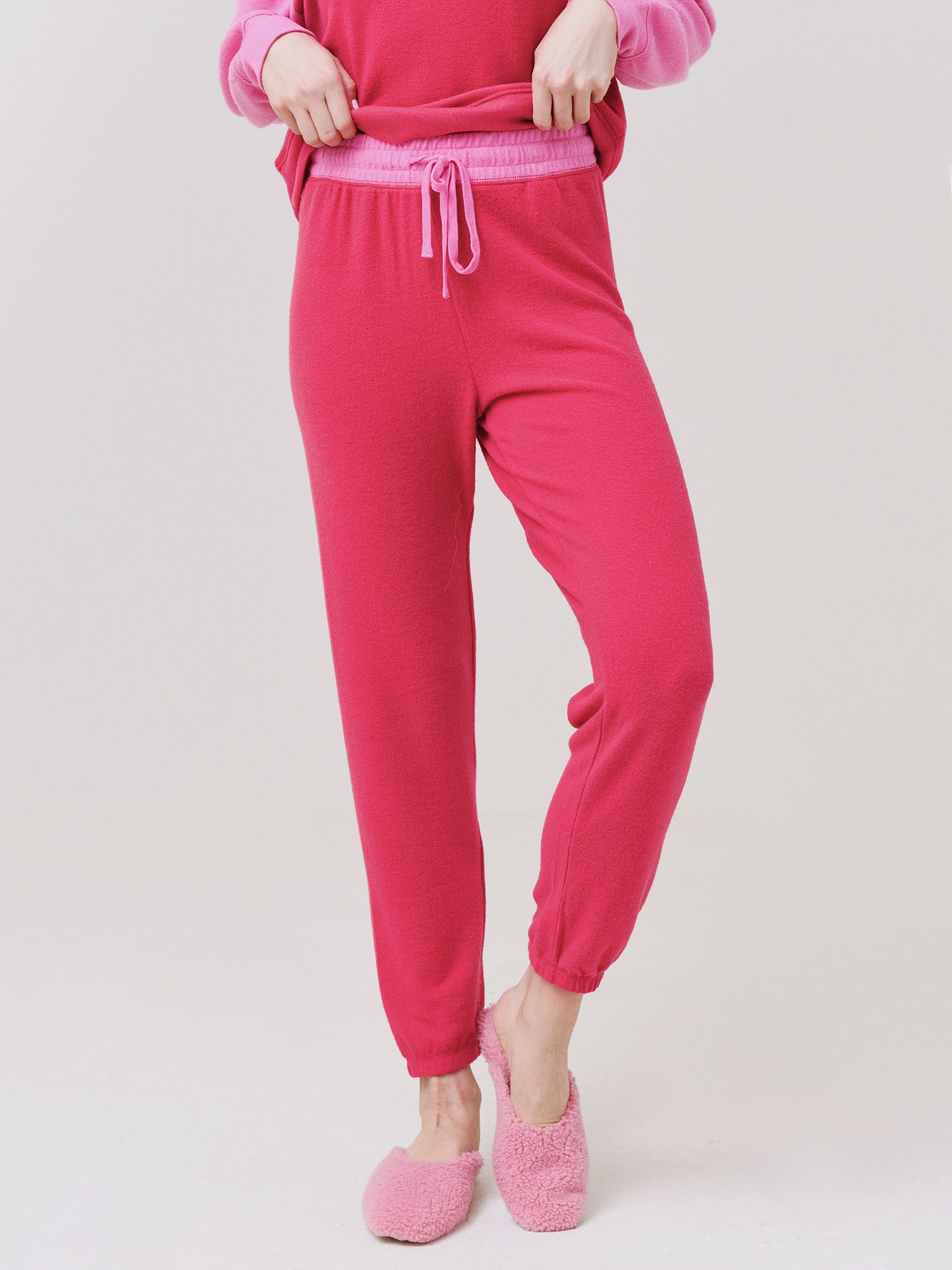 Z Supply Women's Naptime Brushed Jogger - Saint Bernard