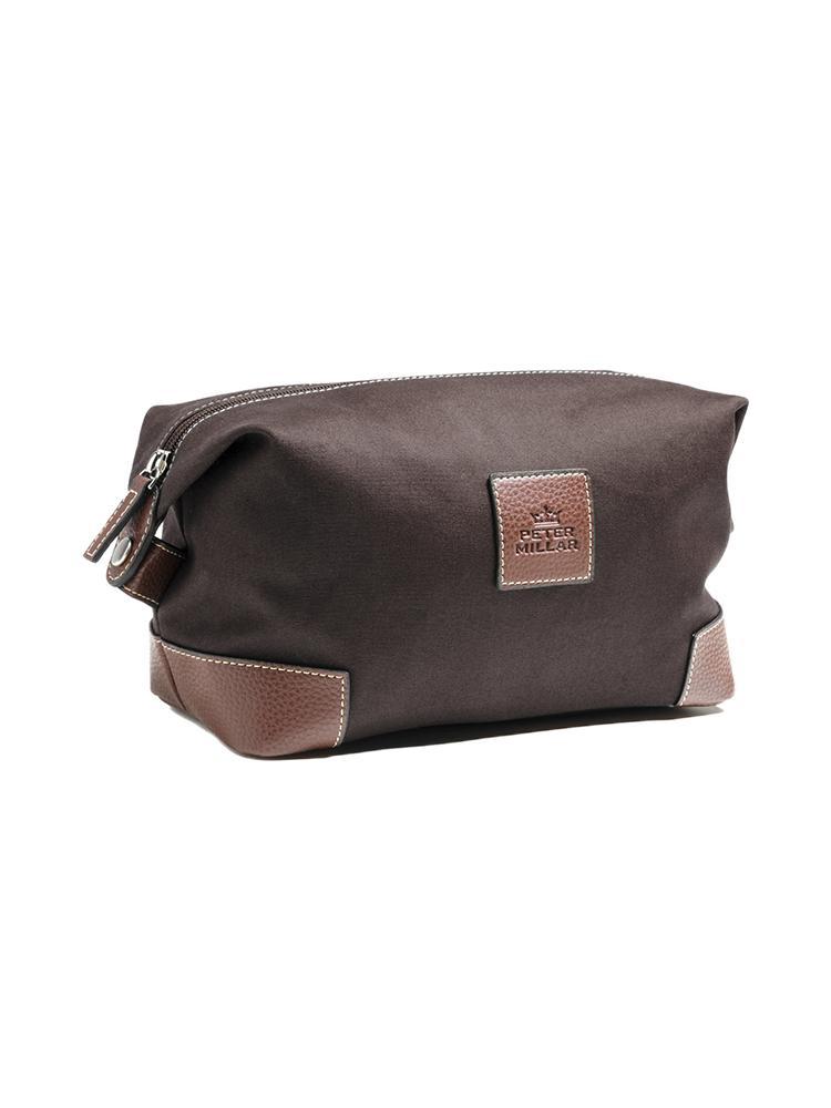 Peter Millar Bonded Canvas Zipkit - Saint Bernard