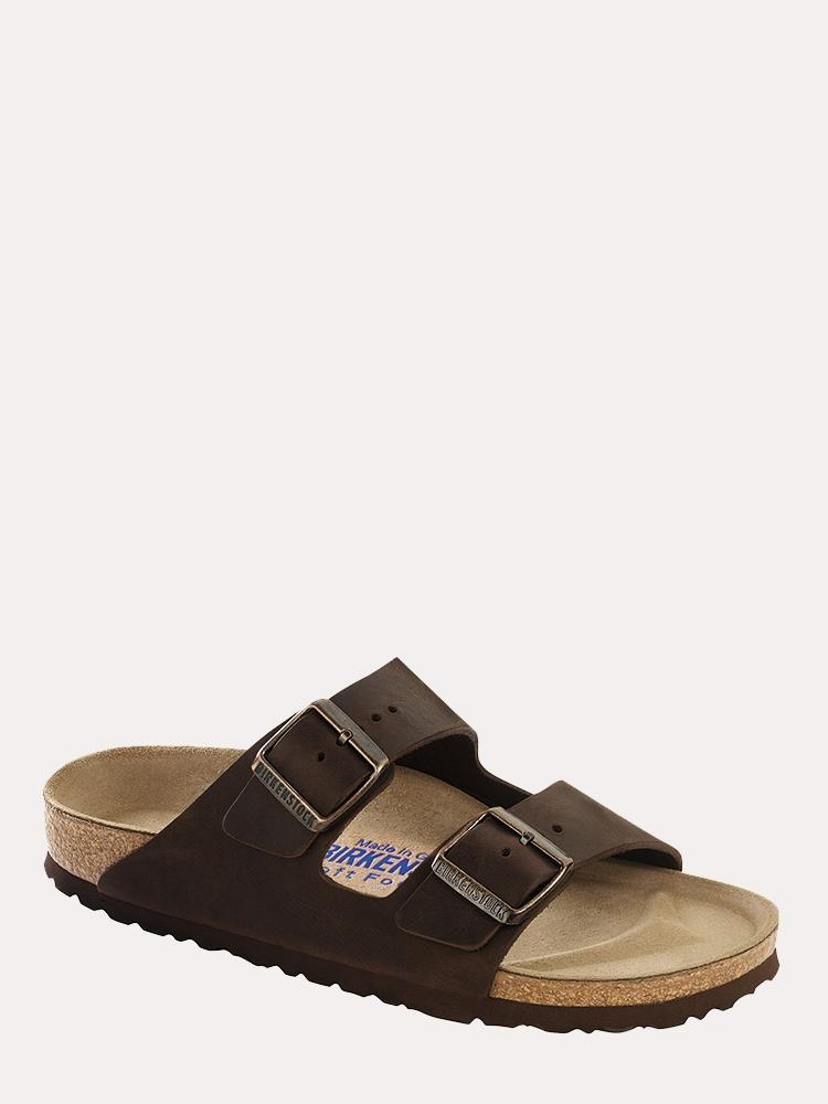 Birkenstock Arizona Soft Footbed Oiled Leather Sandal - Saint Bernard
