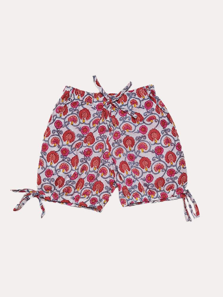 Roller Rabbit Girls' Bahia Diya Shorts - Saint Bernard