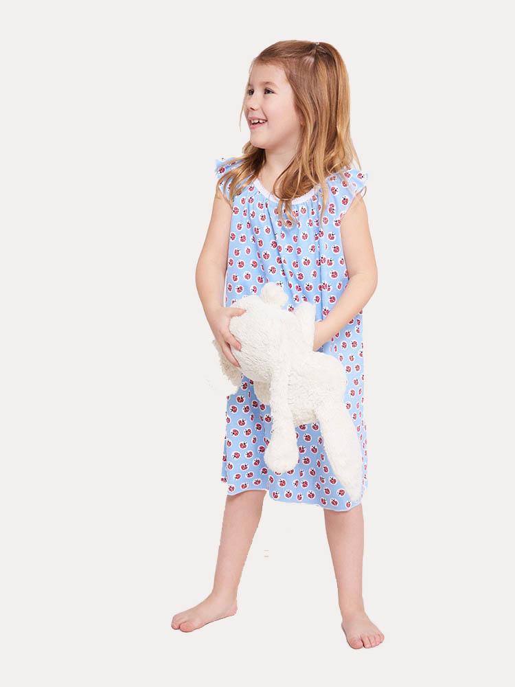 Roller Rabbit Girls' Lovebug Marina Dress - Saint Bernard