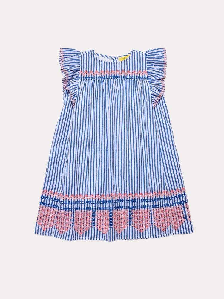 Roller Rabbit Girls Lyle Dress - Saint Bernard