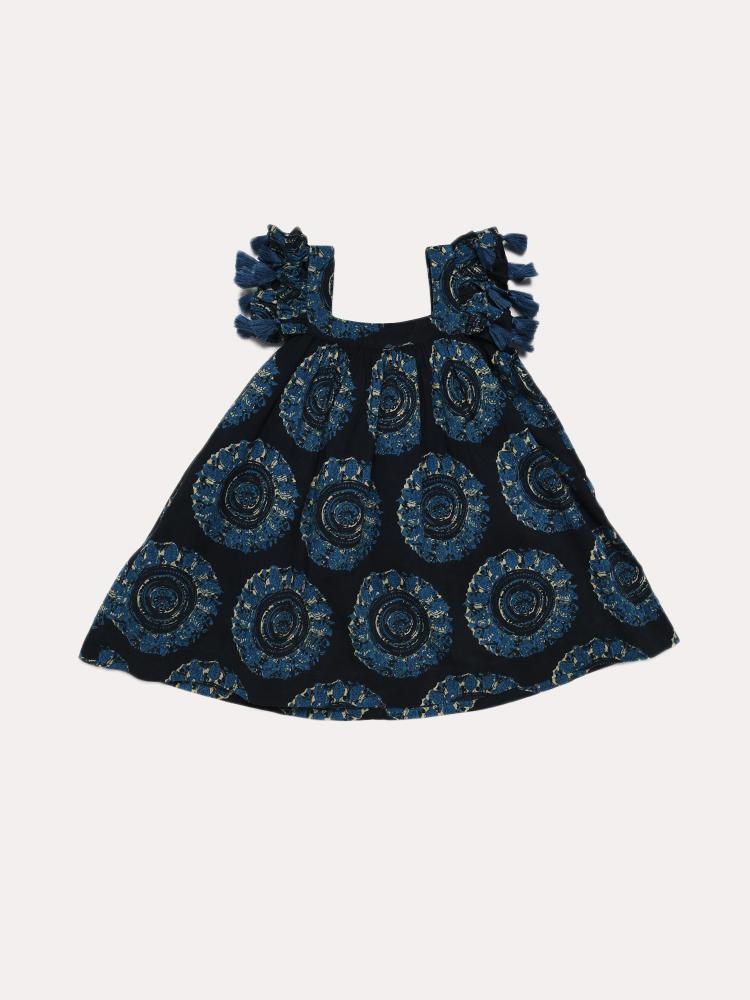 Roller Rabbit Girls' Amberose Vickey Dress - Saint Bernard