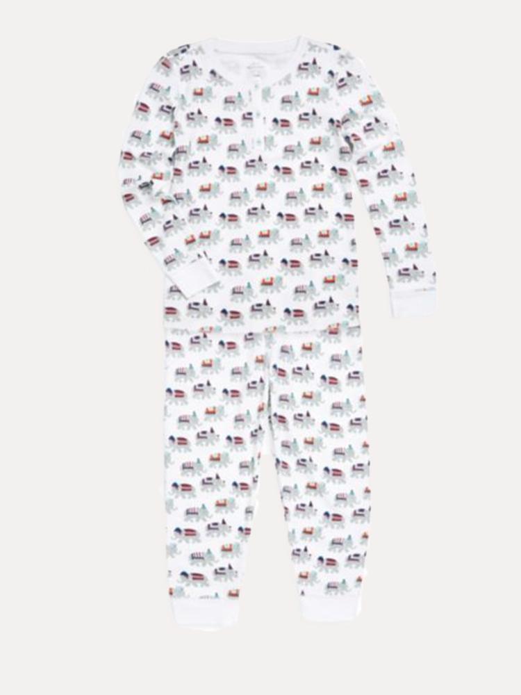 Roller Rabbit Kid's Party Animal Pajamas - Saint Bernard
