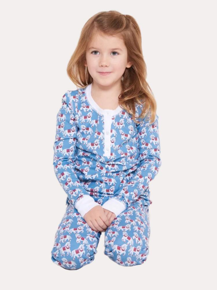 Roller Rabbit Kid's Tagada Pajama Set - Saint Bernard