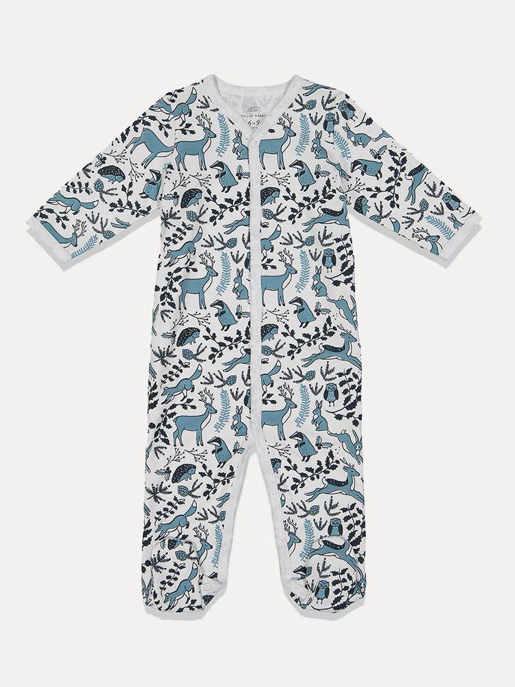 Roller Rabbit Infant Winterland Footie Pajamas - Saint Bernard