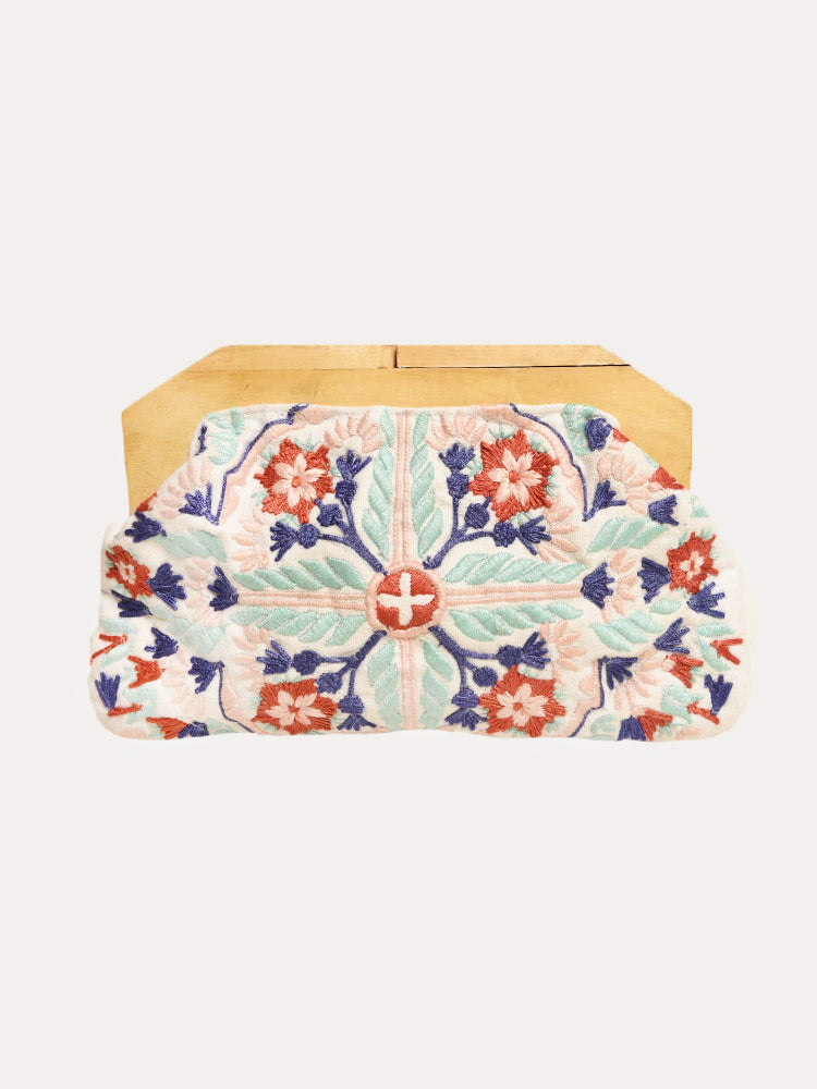 Cleobella Finley Clutch - Saint Bernard