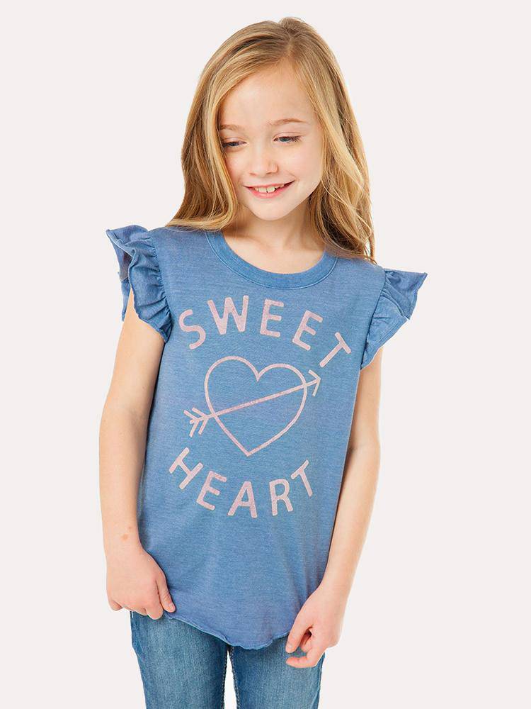 Chaser Girls' Sweet Heart Top - Saint Bernard