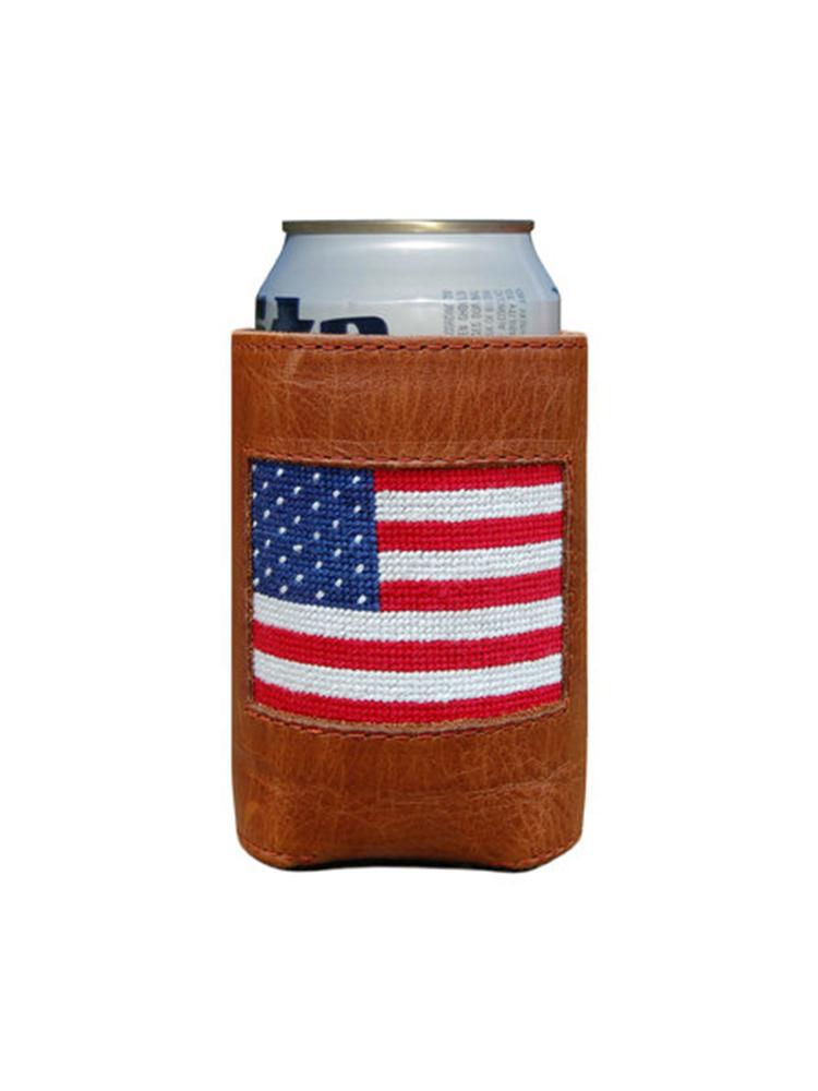 Smathers & Branson American Flag Coozie - Saint Bernard