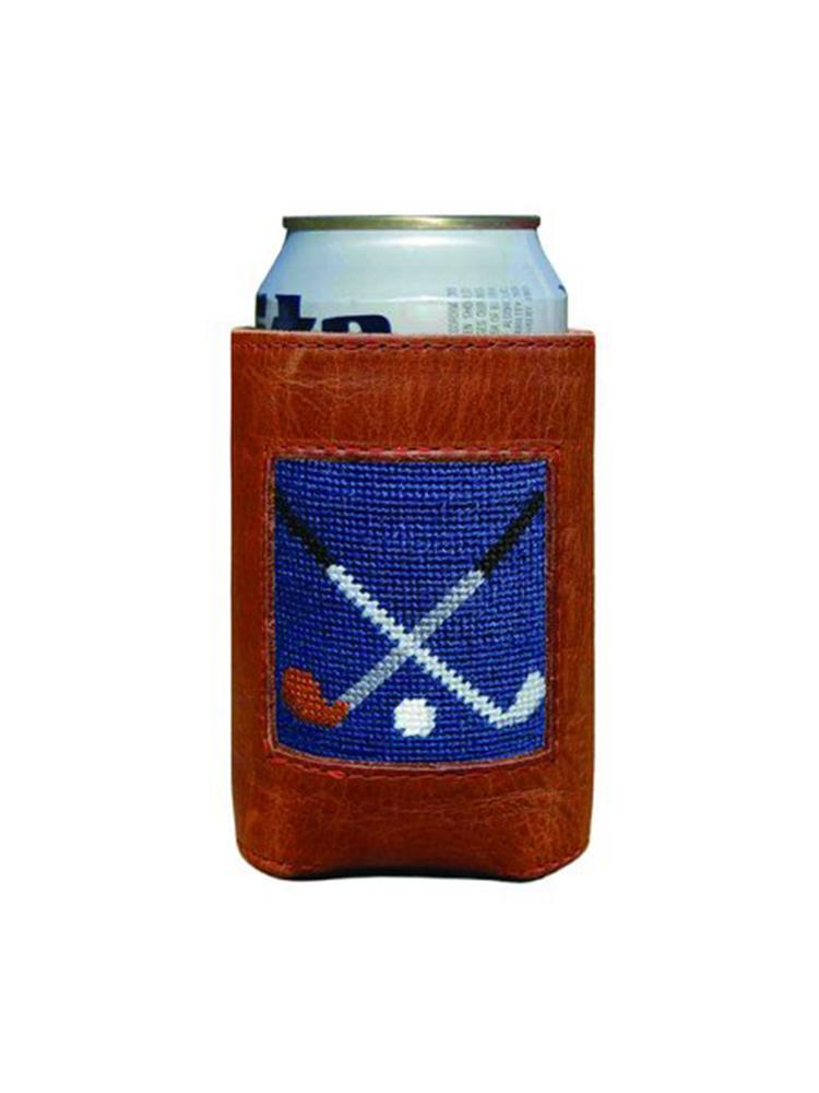Smathers + Branson Crossed Clubs Coozie - Saint Bernard