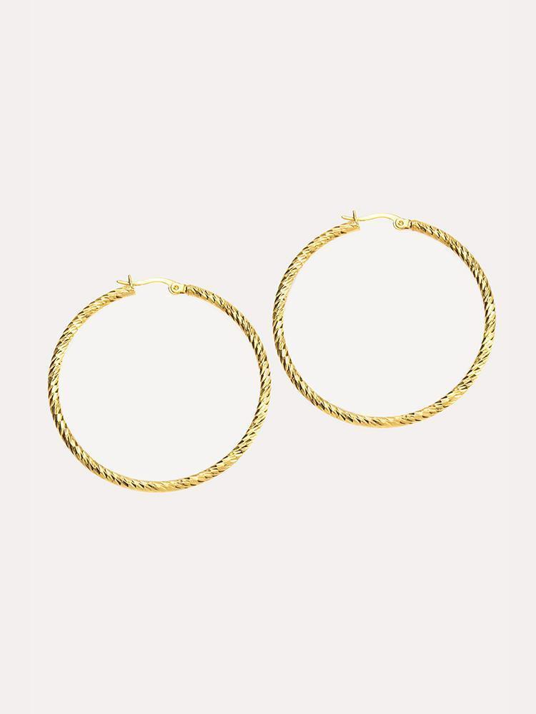 Joy Dravecky Sparkle Hoop Earring - Saint Bernard