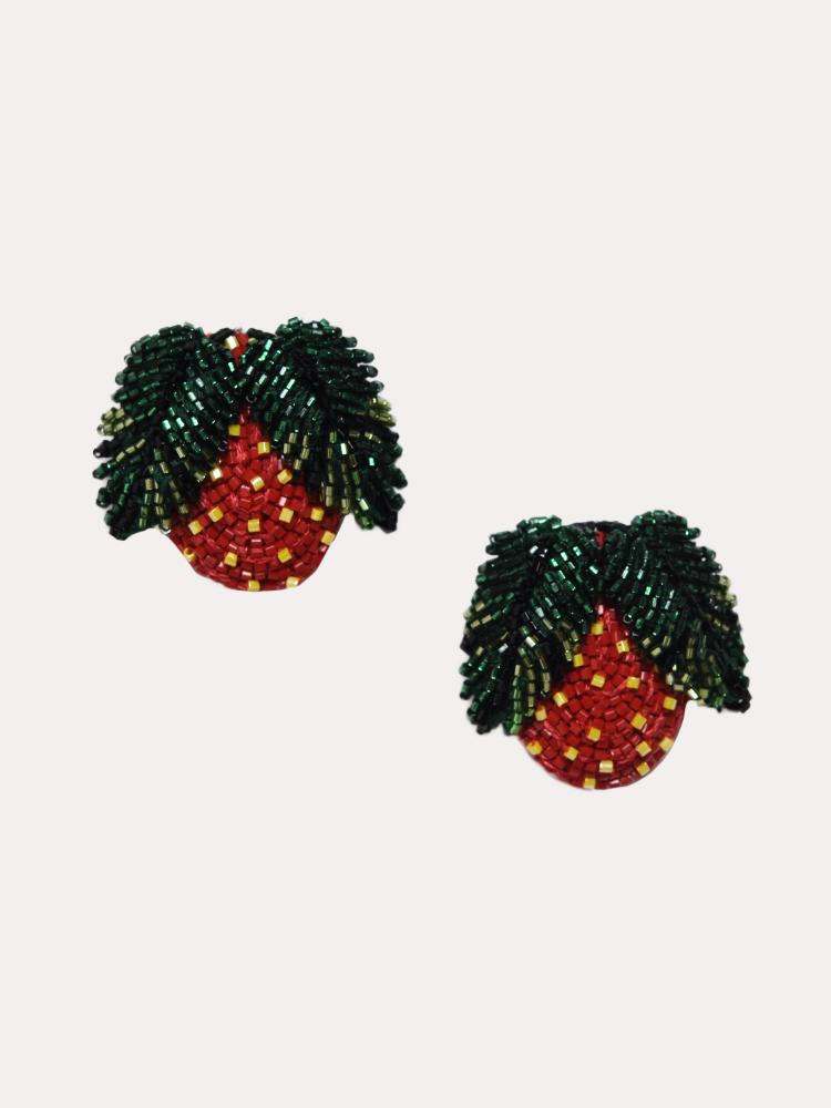 Mignonne Gavigan Strawberry Stud Earring - Saint Bernard