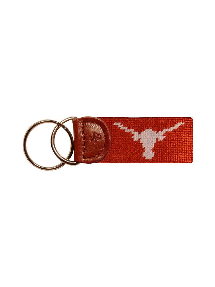 Smathers & Branson Texas Needlepoint Key Fob - Saint Bernard