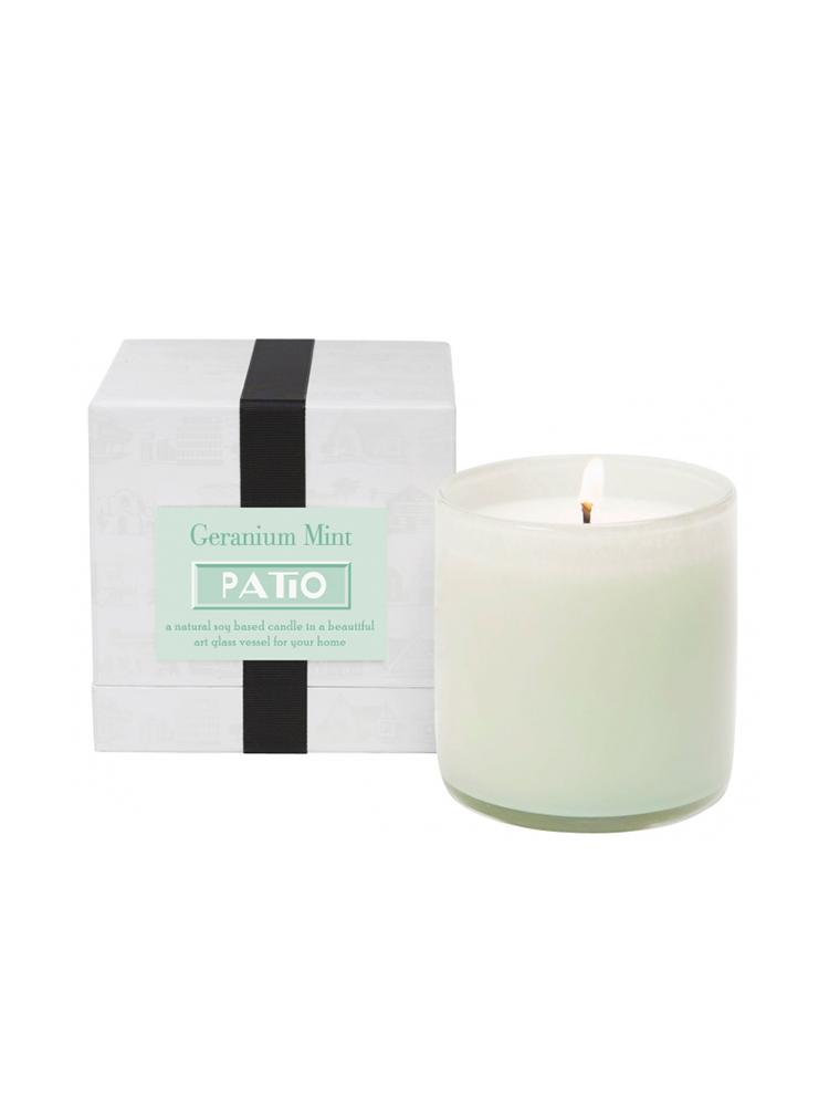 Lafco Geranium Mint Patio Candle